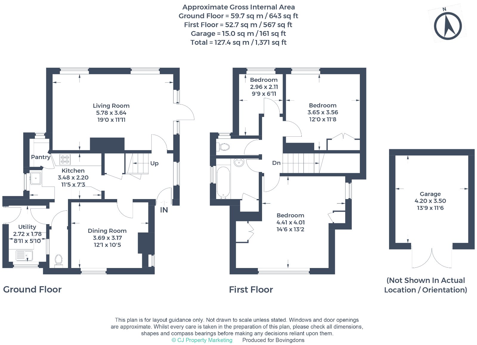 41, Candlemas Lane, Buckinghamshire floorplan