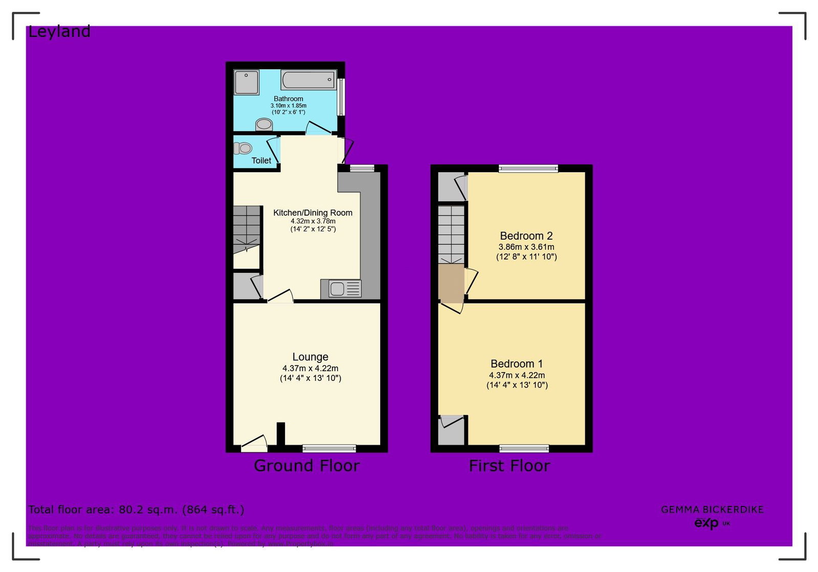 15, Orchard Street, Leyland floorplan