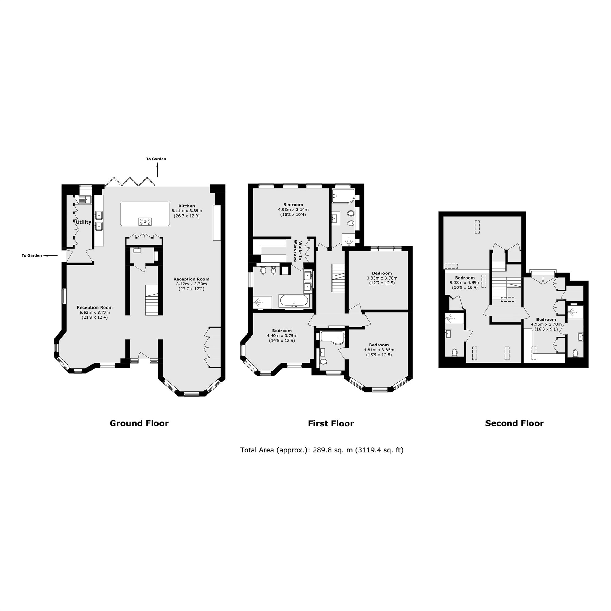 9, Coppetts Road, London floorplan