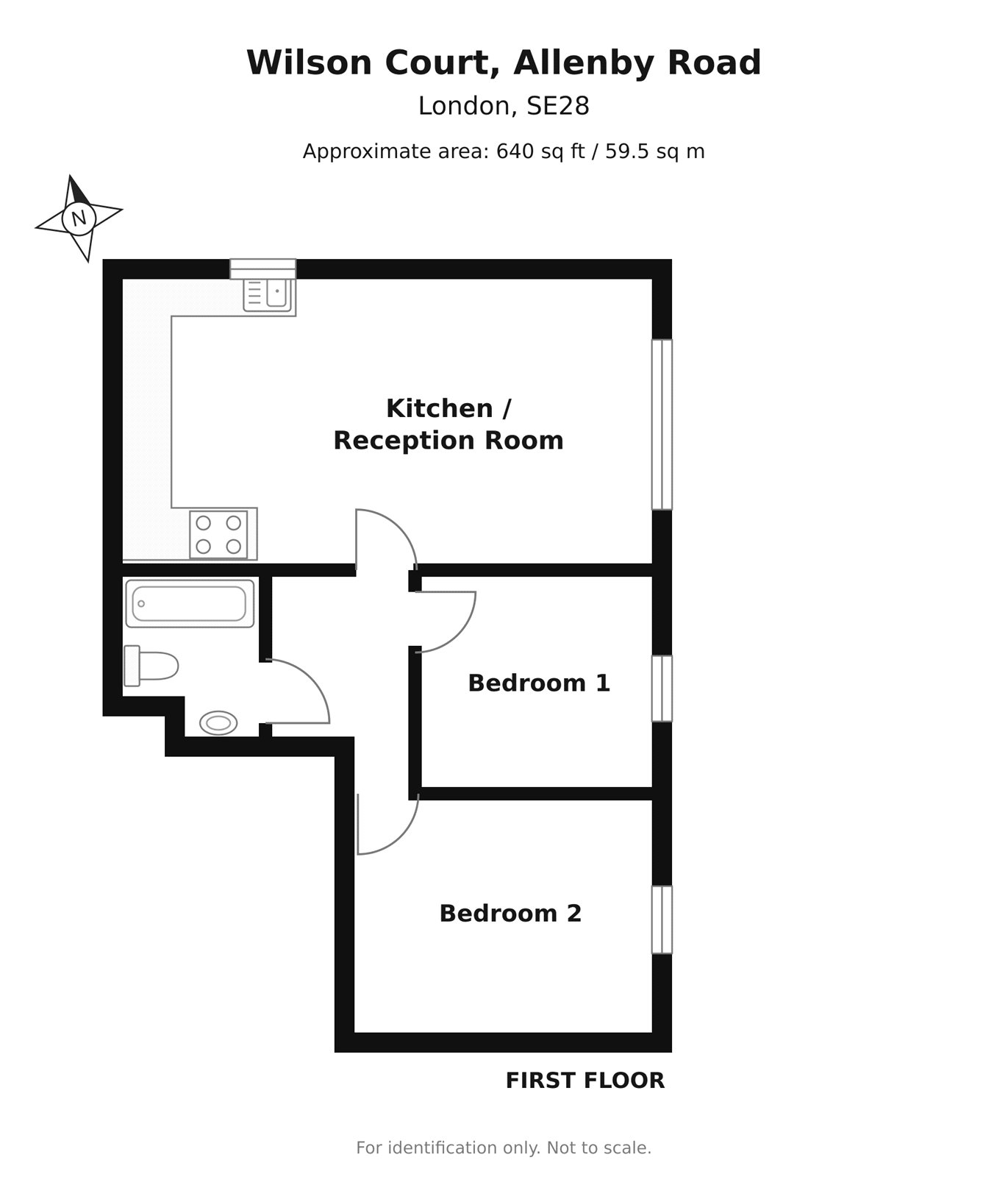 Allenby Road, London floorplan
