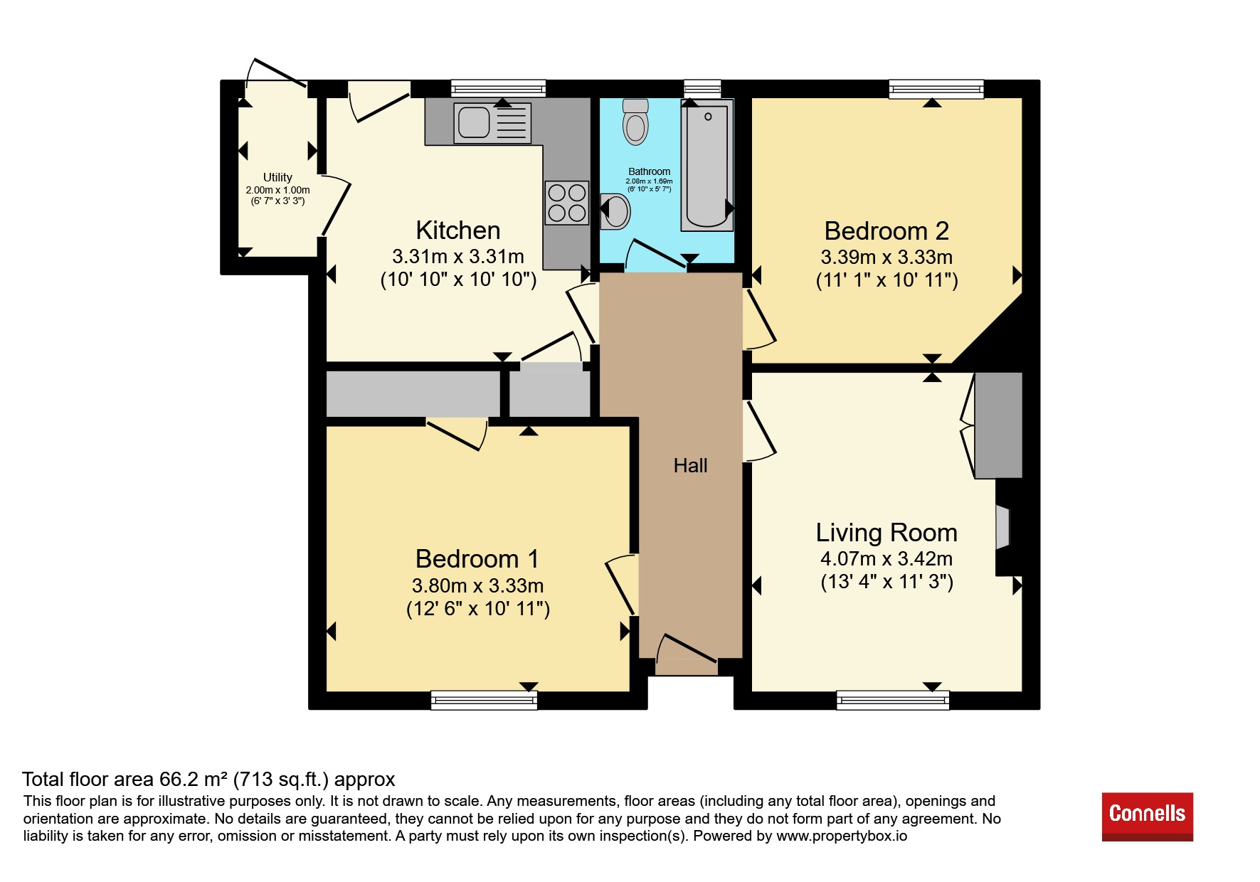 69, St. Pauls Green, Sherborne floorplan
