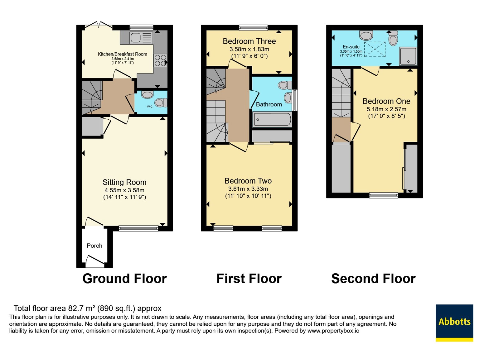 8, Orson Walk, Ipswich floorplan