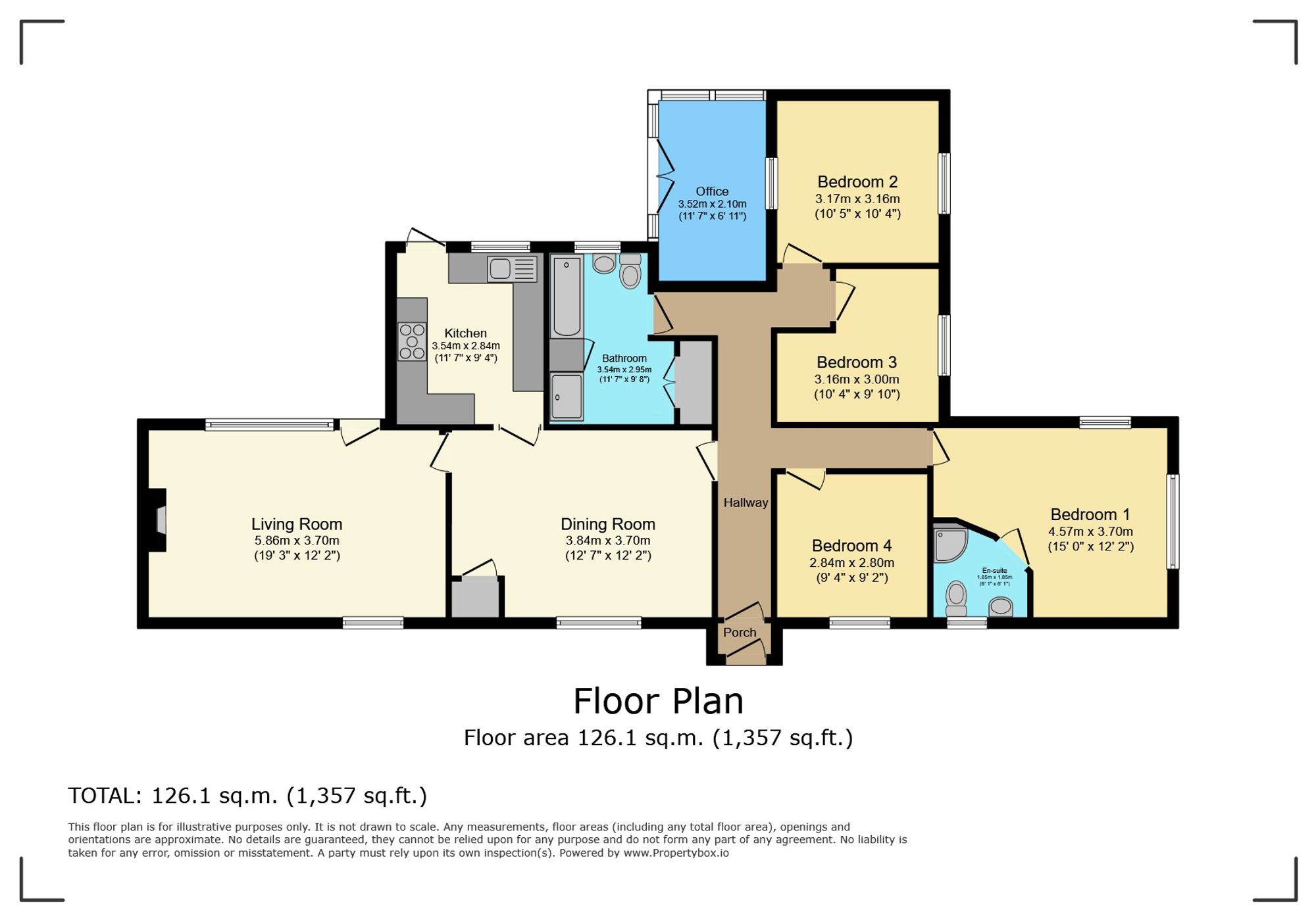 19 High Street, St. Ives floorplan