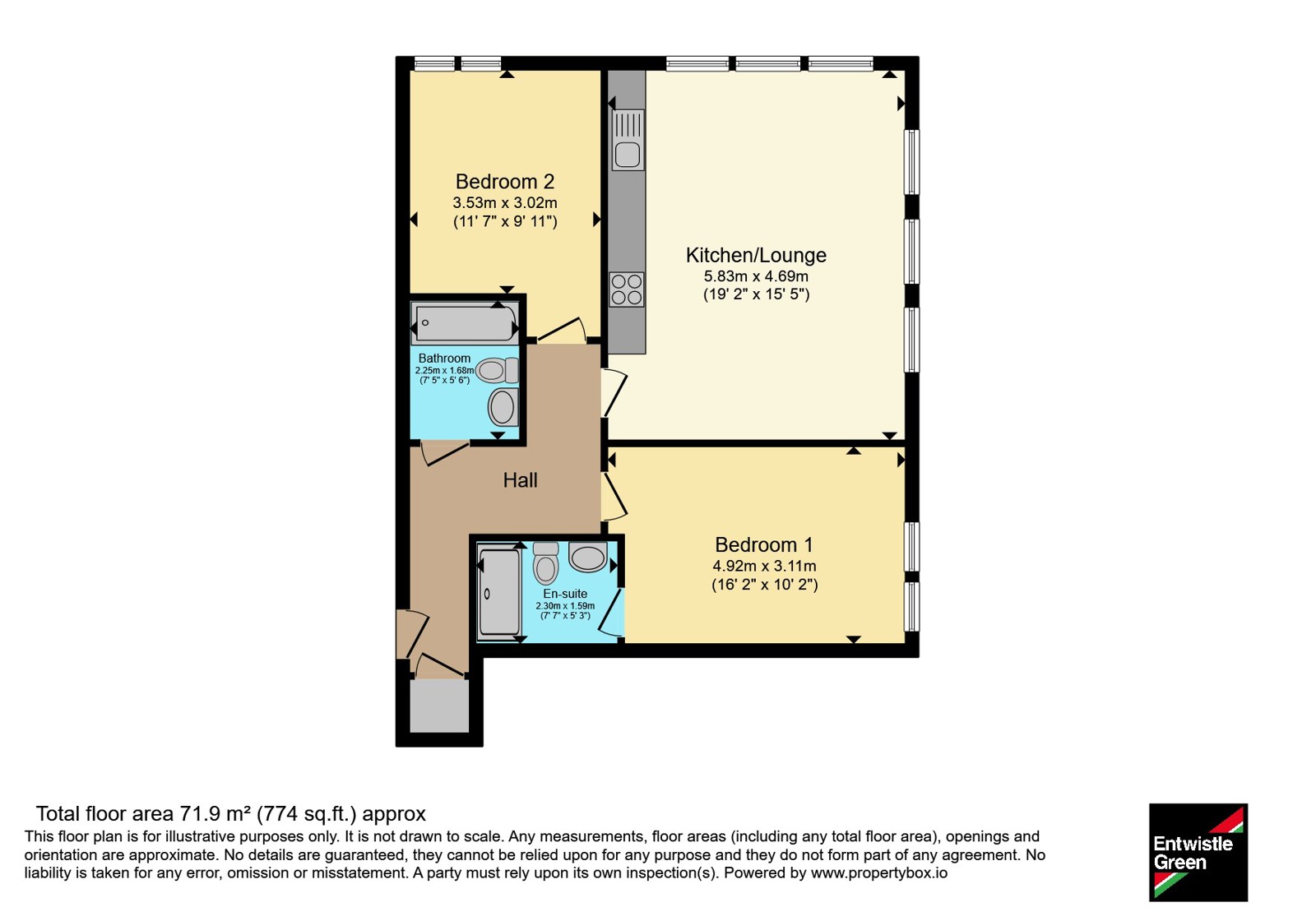 Apartment 161, 1, William Jessop Way, Merseyside floorplan