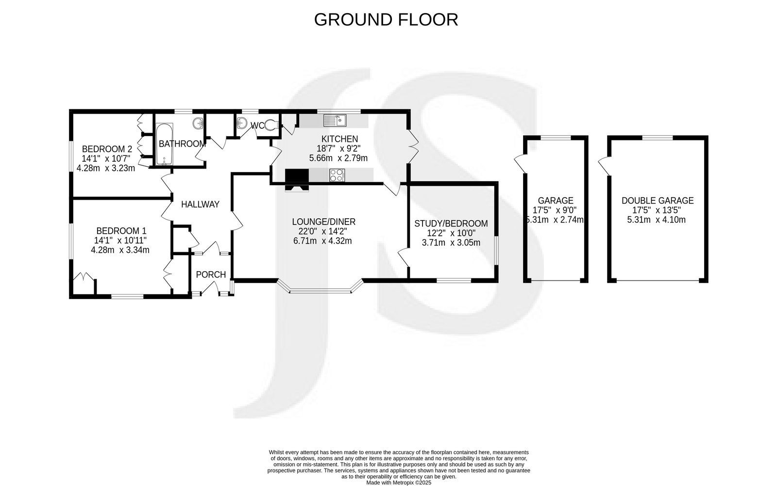 90, Hayling Rise, Worthing floorplan