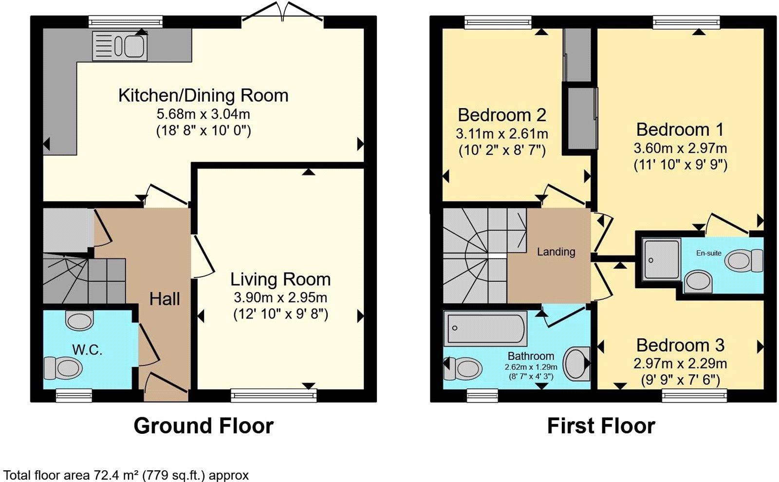 33, Knights Maltings, Somerset floorplan