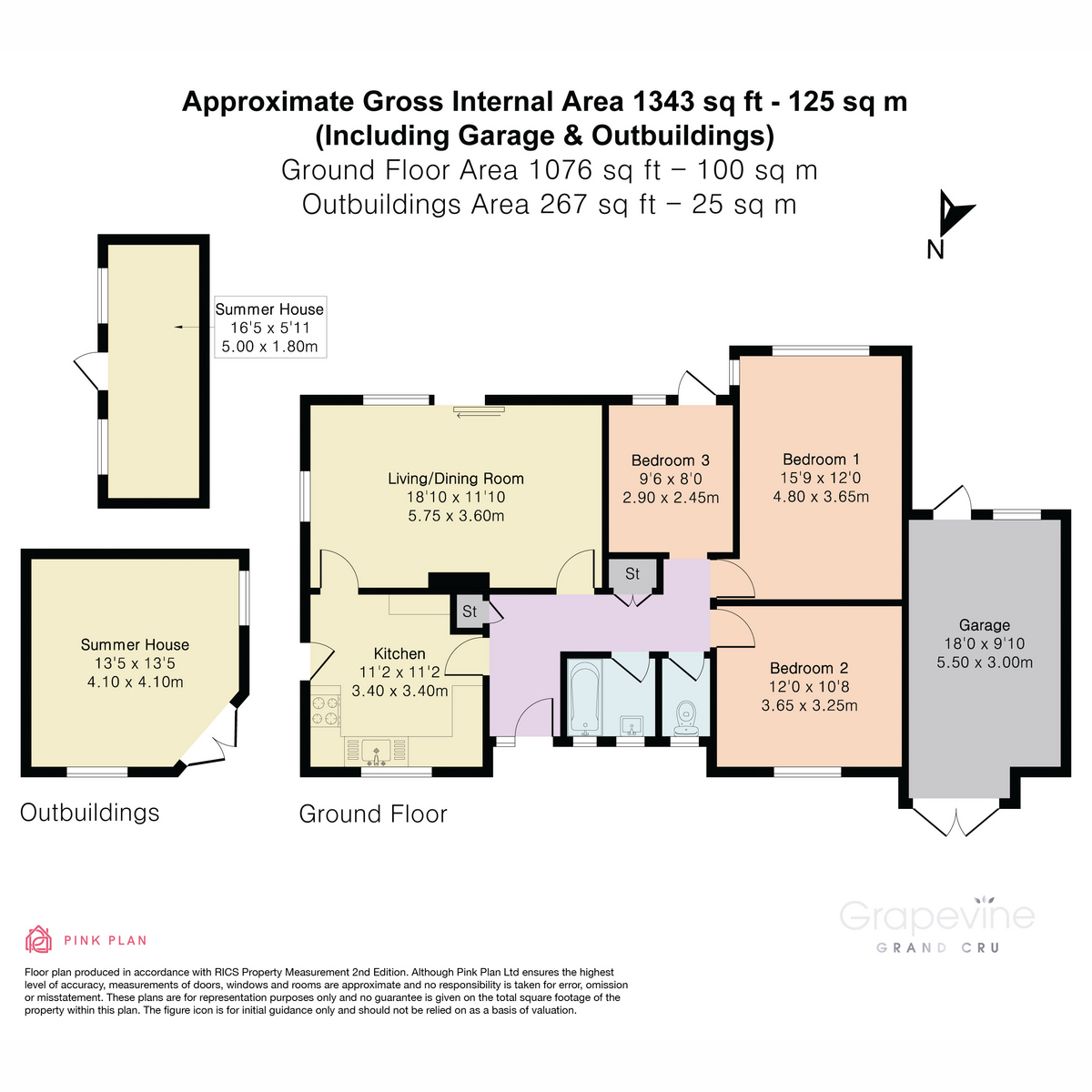 2, St. James Close, Reading floorplan