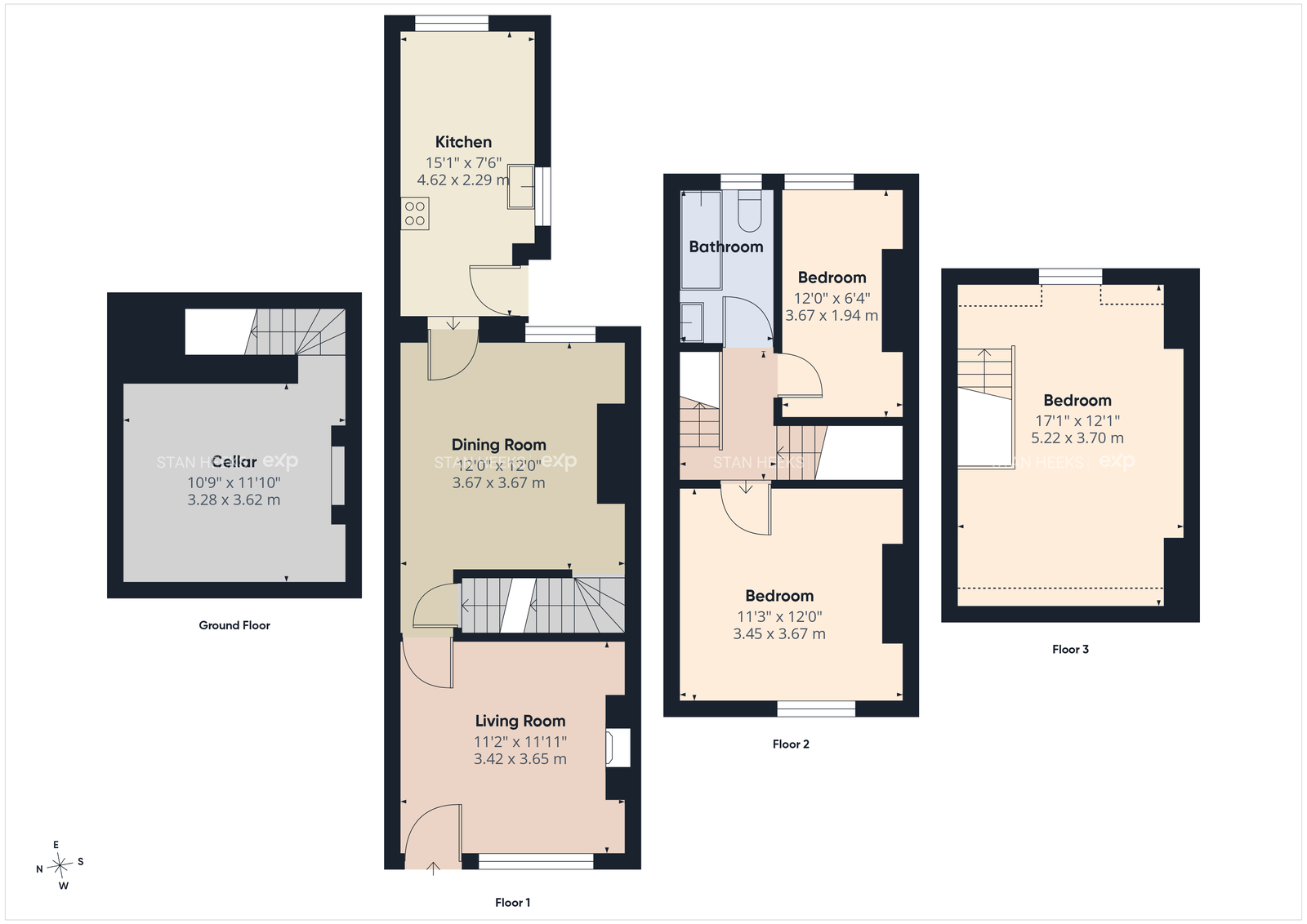 32, Ridge Street, Stourbridge floorplan