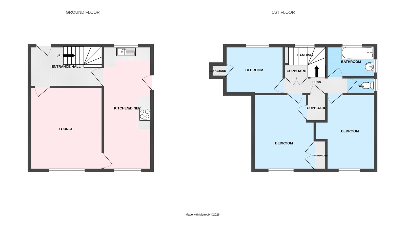 19, Church Close, Shrewsbury floorplan