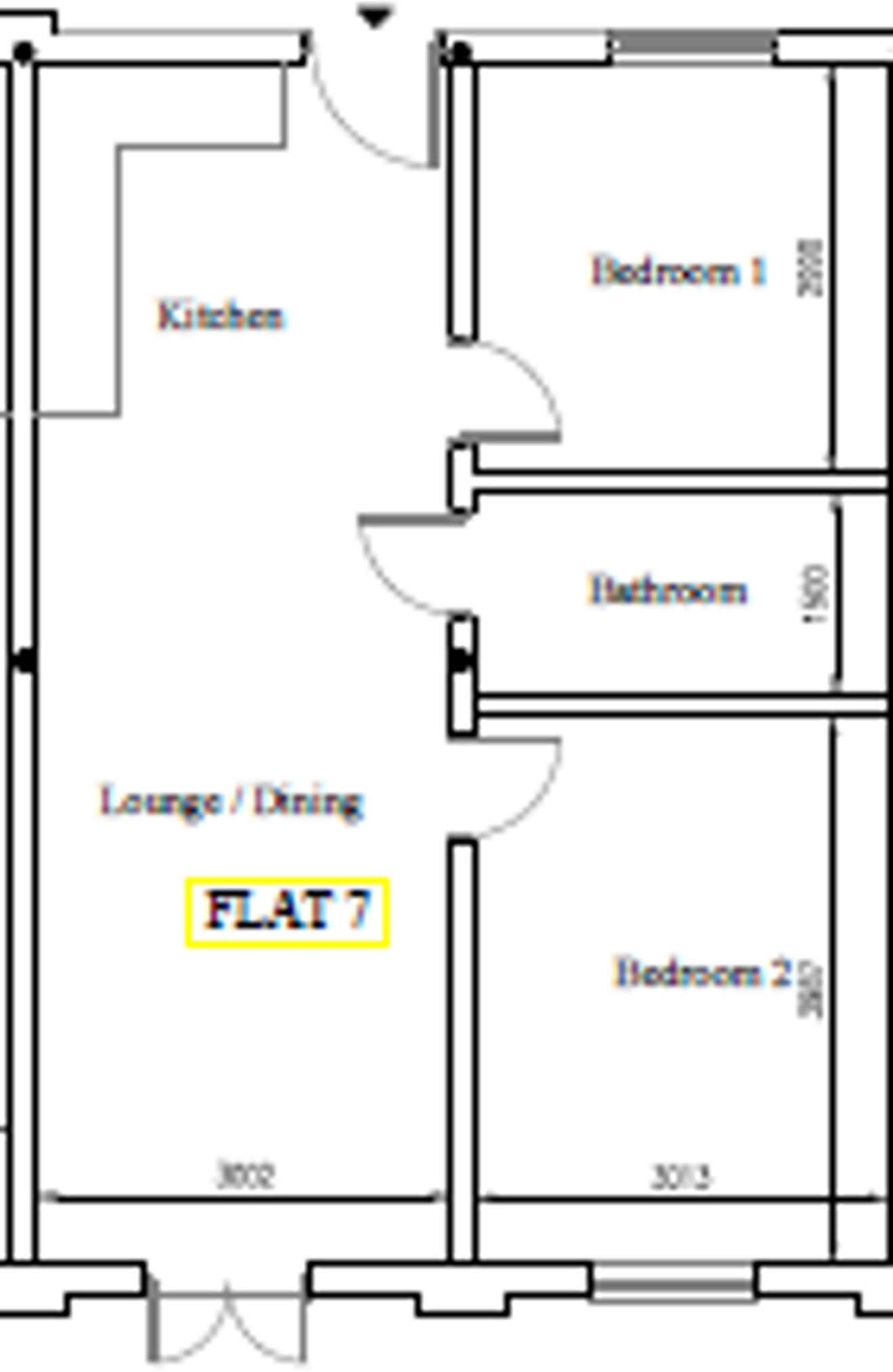 Flat 7, The Maltings, Wetmore Road, Staffordshire floorplan