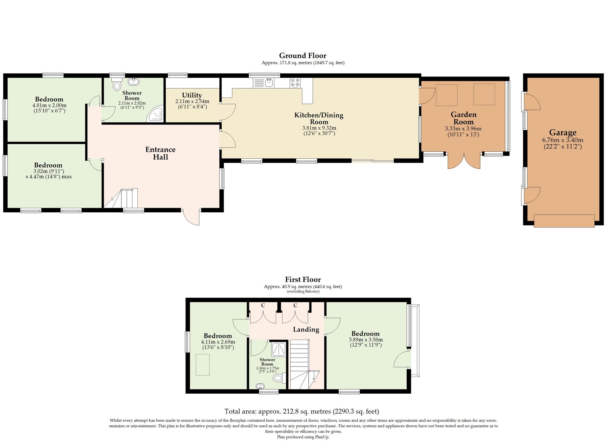 Thatched Cottage Calthorpe Street, Norwich floorplan