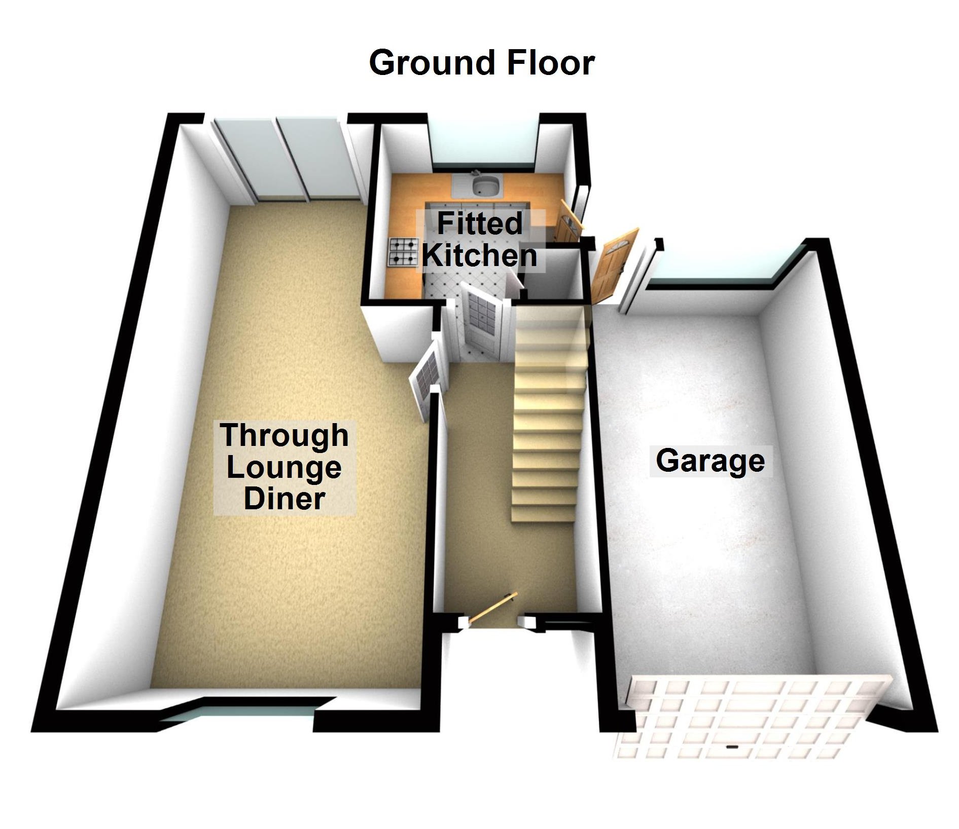 3 Bedrooms Link-detached house for sale in Caldecott Close, Wigston, Leicester LE18