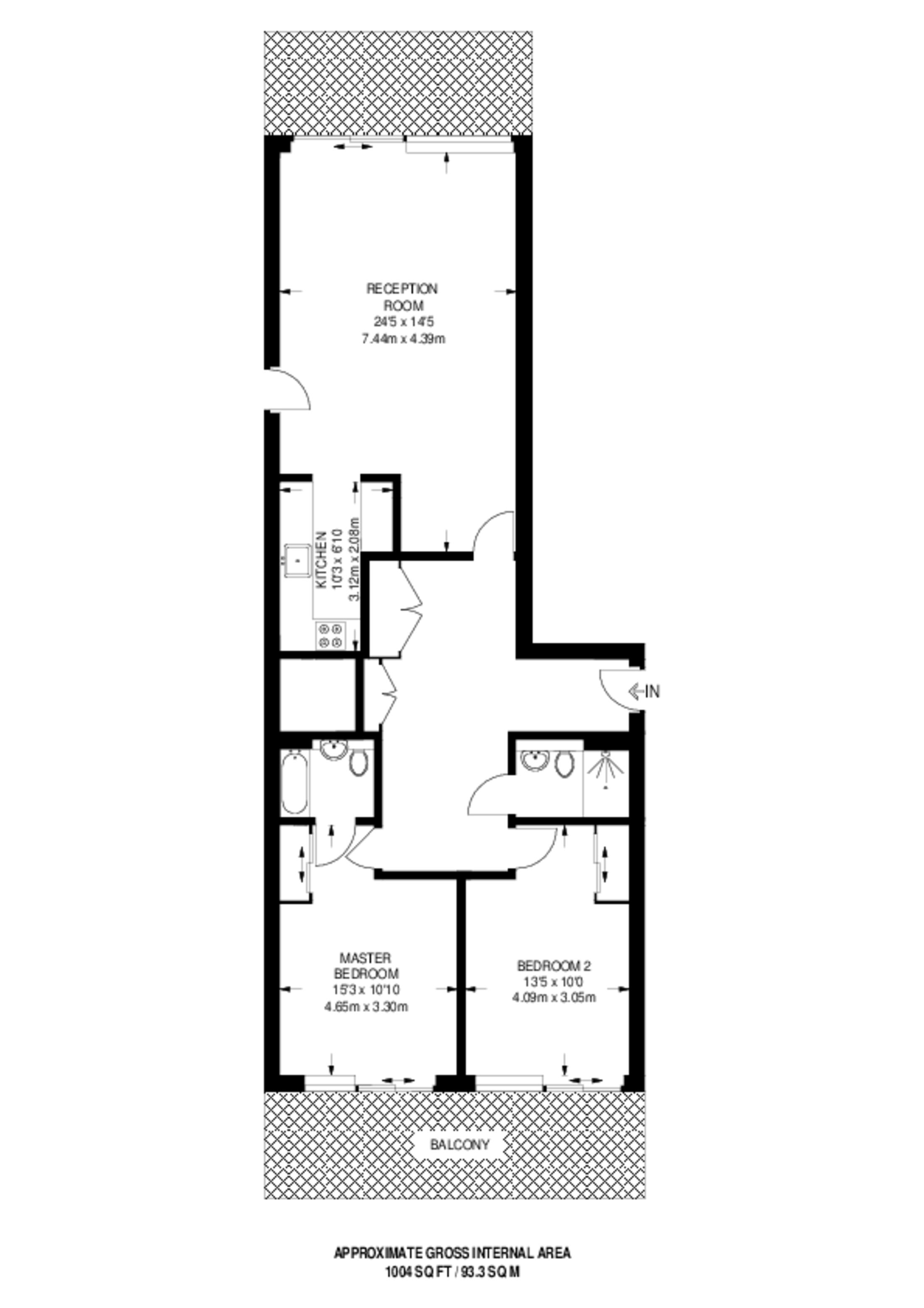 Emerson Court, Angel floorplan