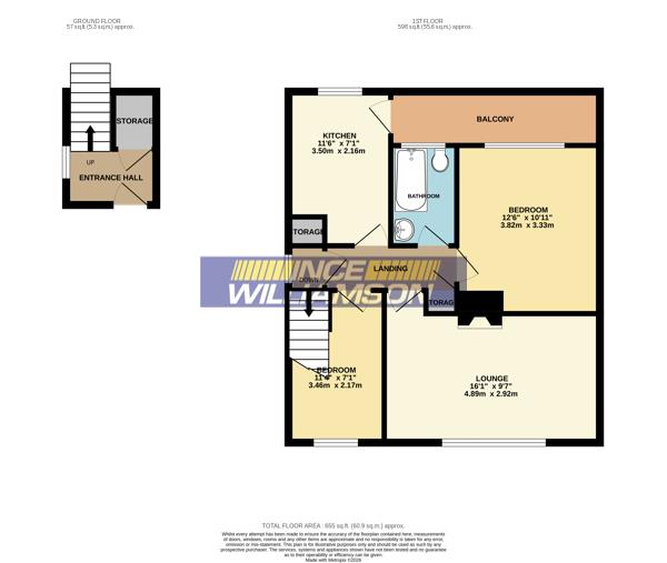 32A, Crook Street, Chorley floorplan
