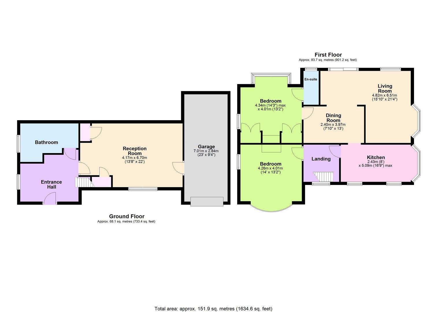 224, Brighton Road, Lancing floorplan
