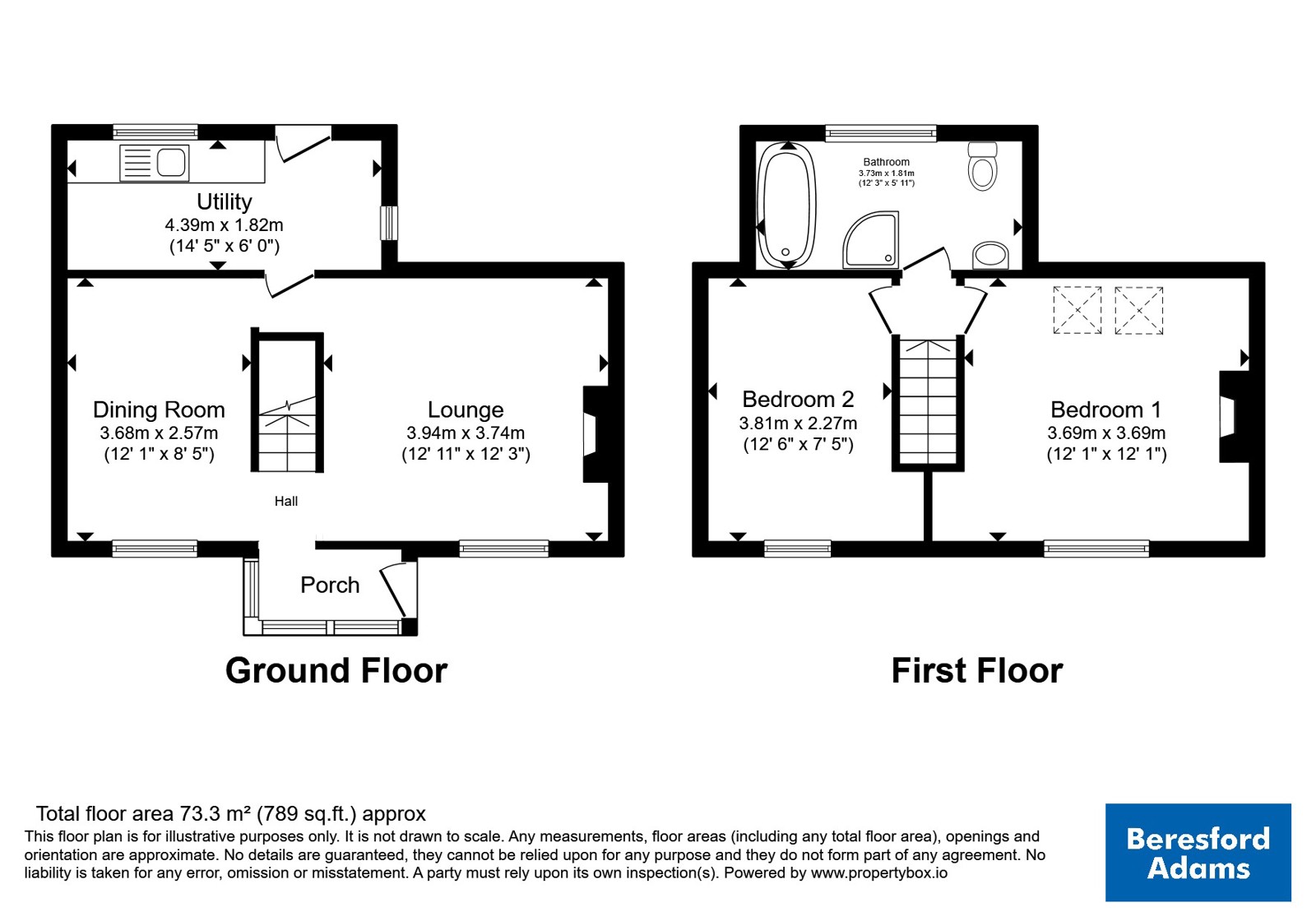 Gwynfryn,, Rhyd-y-Foel, Conwy floorplan