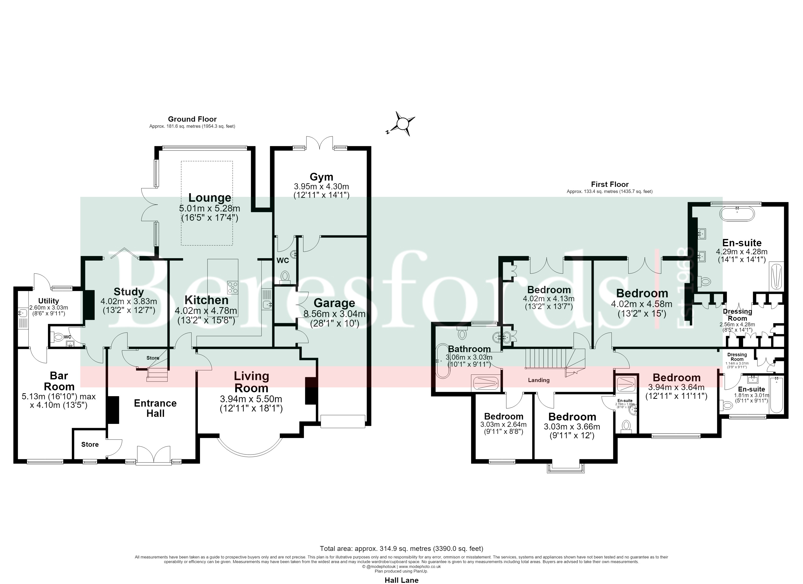 20, Hall Lane, Upminster floorplan