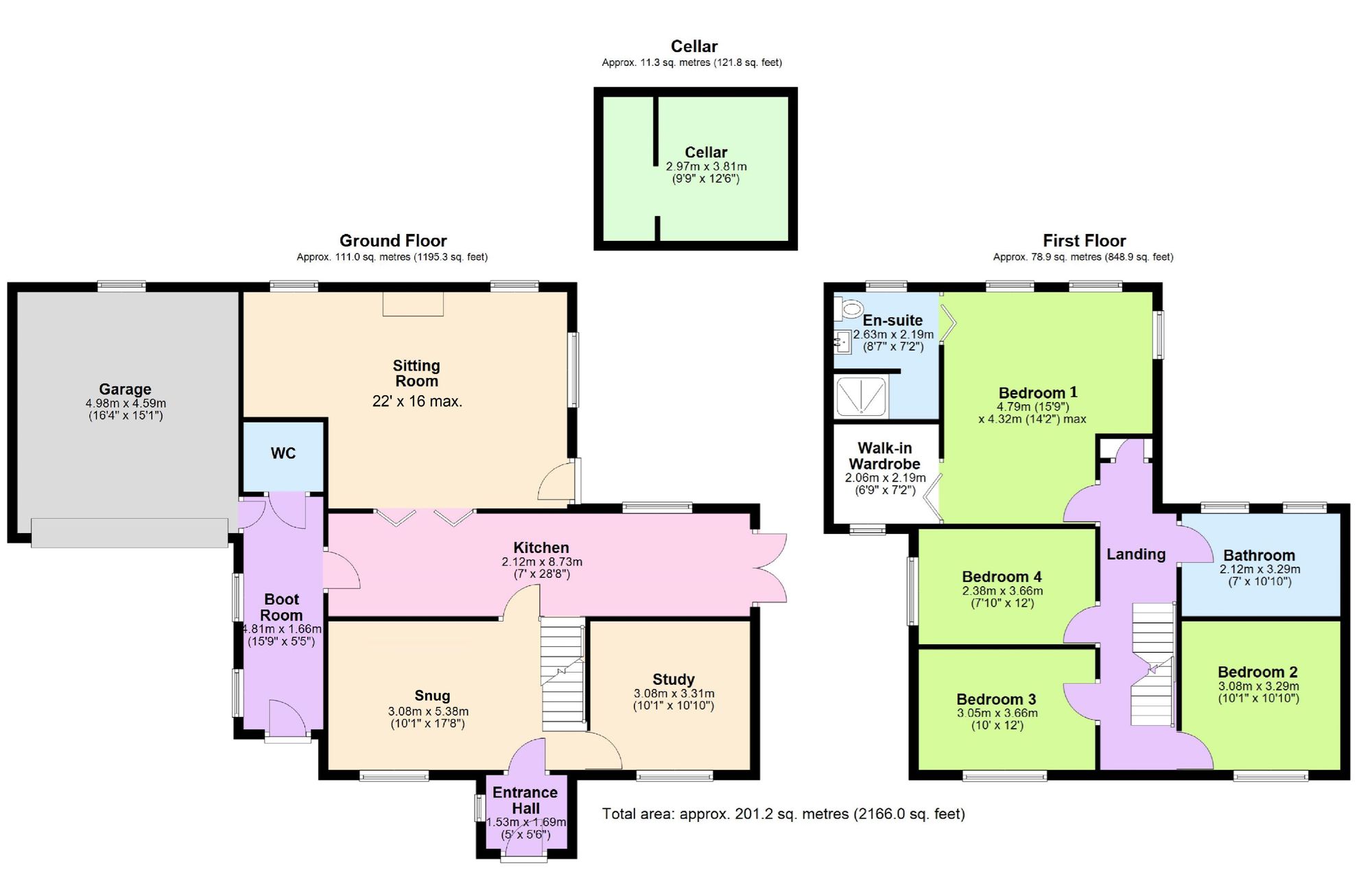 Spring Farm, Military Road, Rye floorplan