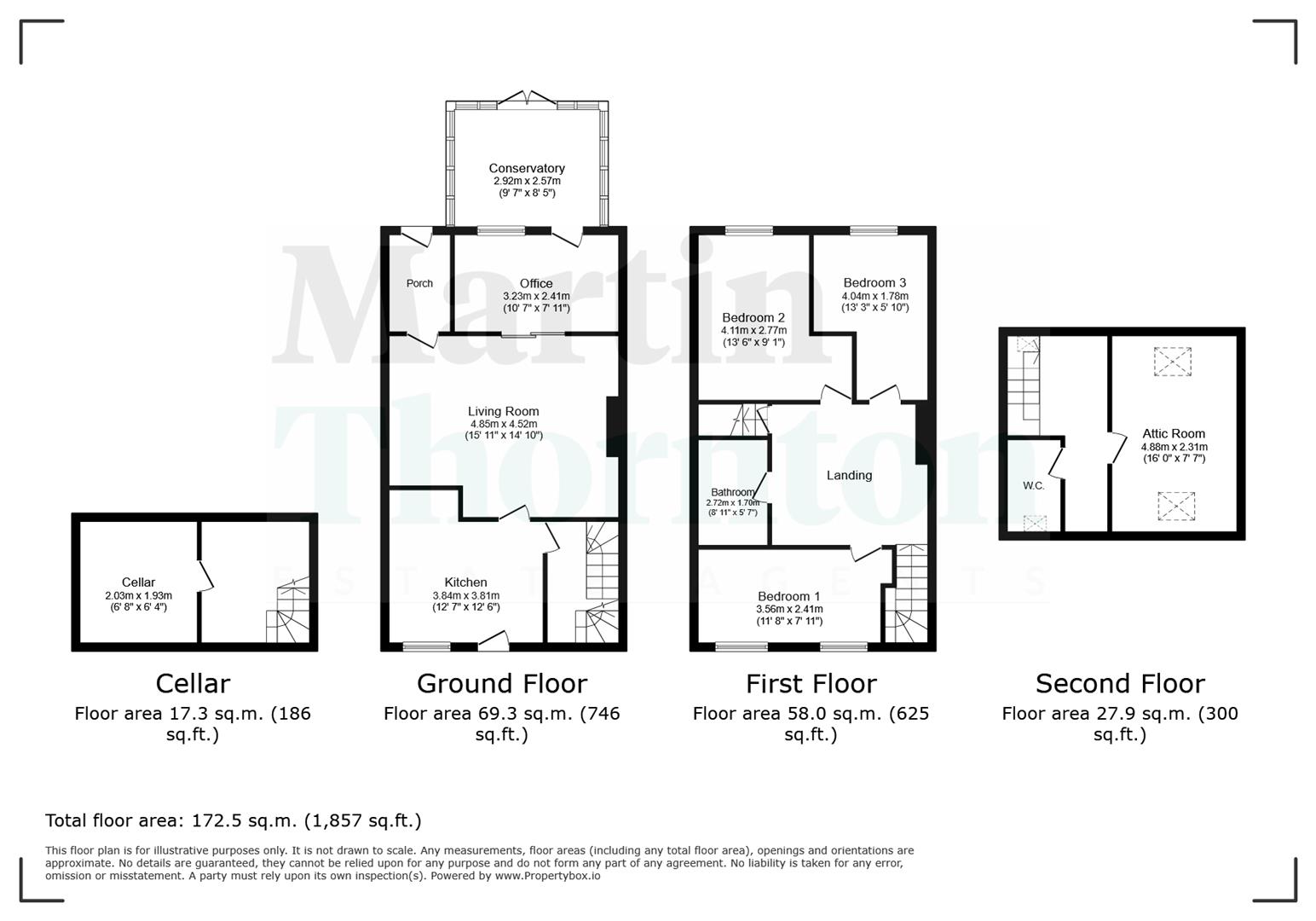 105, Swallow Lane, Huddersfield floorplan