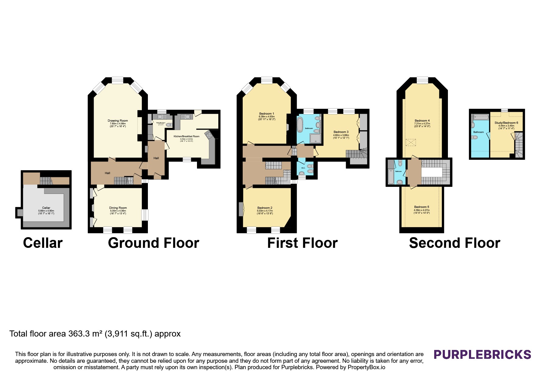 West Wing at The Ivy, Bath Road, Chippenham floorplan