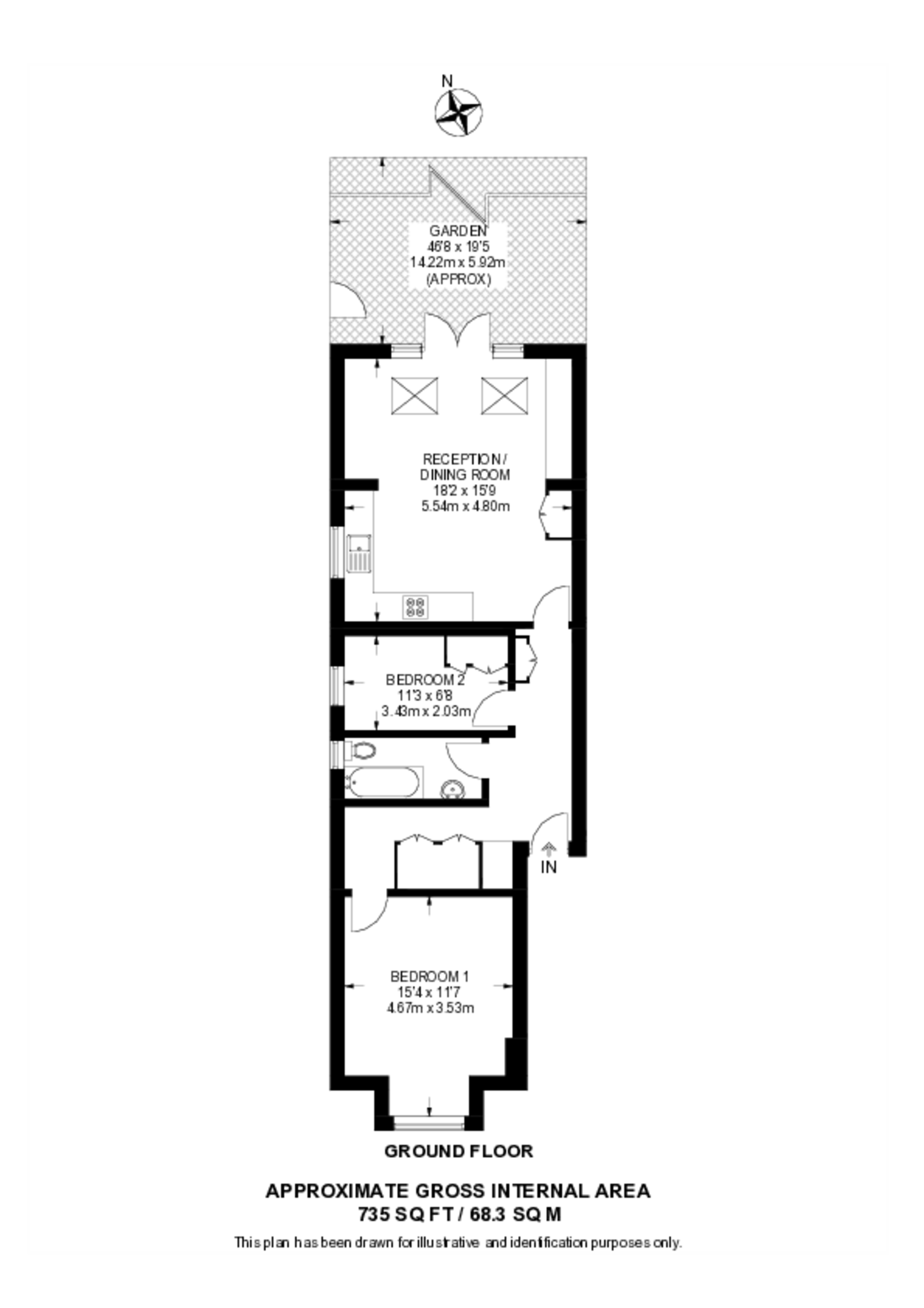 Dale Park Road, London, SE19, Upper Norwood floorplan