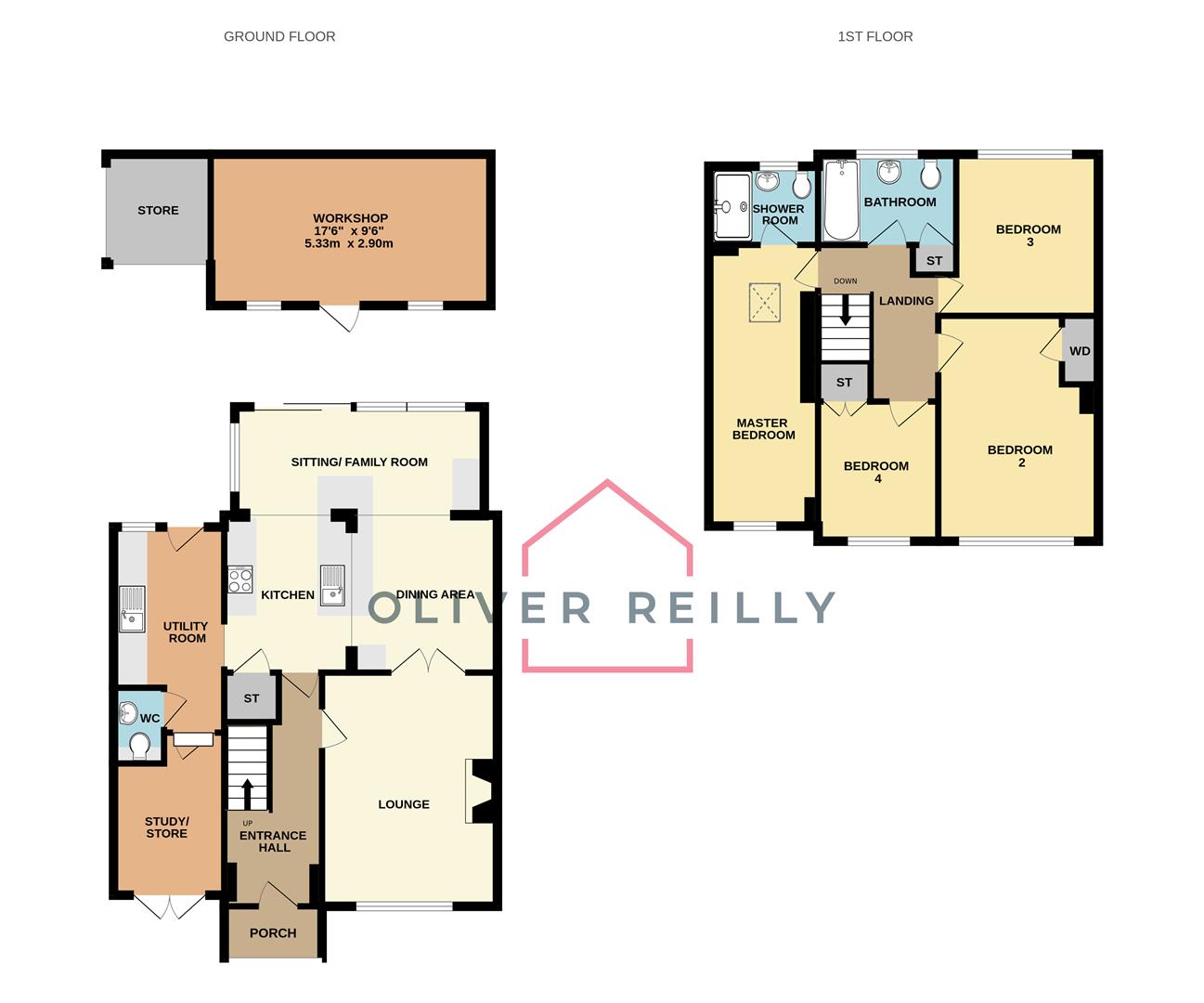 71, Riverside Road, Newark floorplan