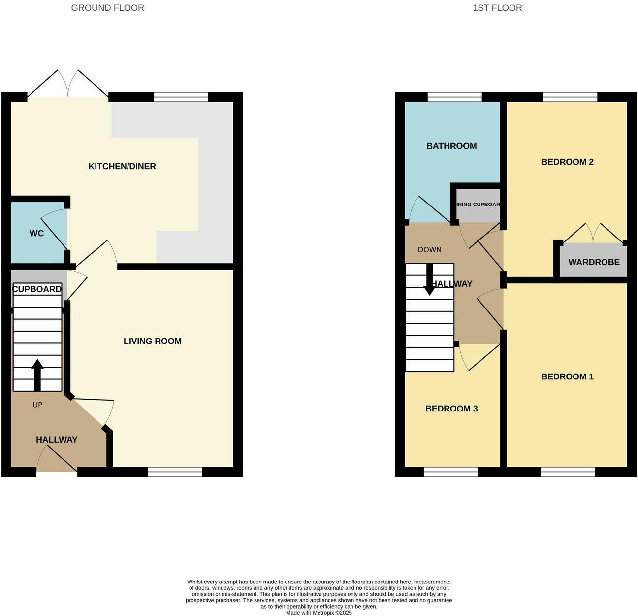 14, Pell Close, Sleaford floorplan