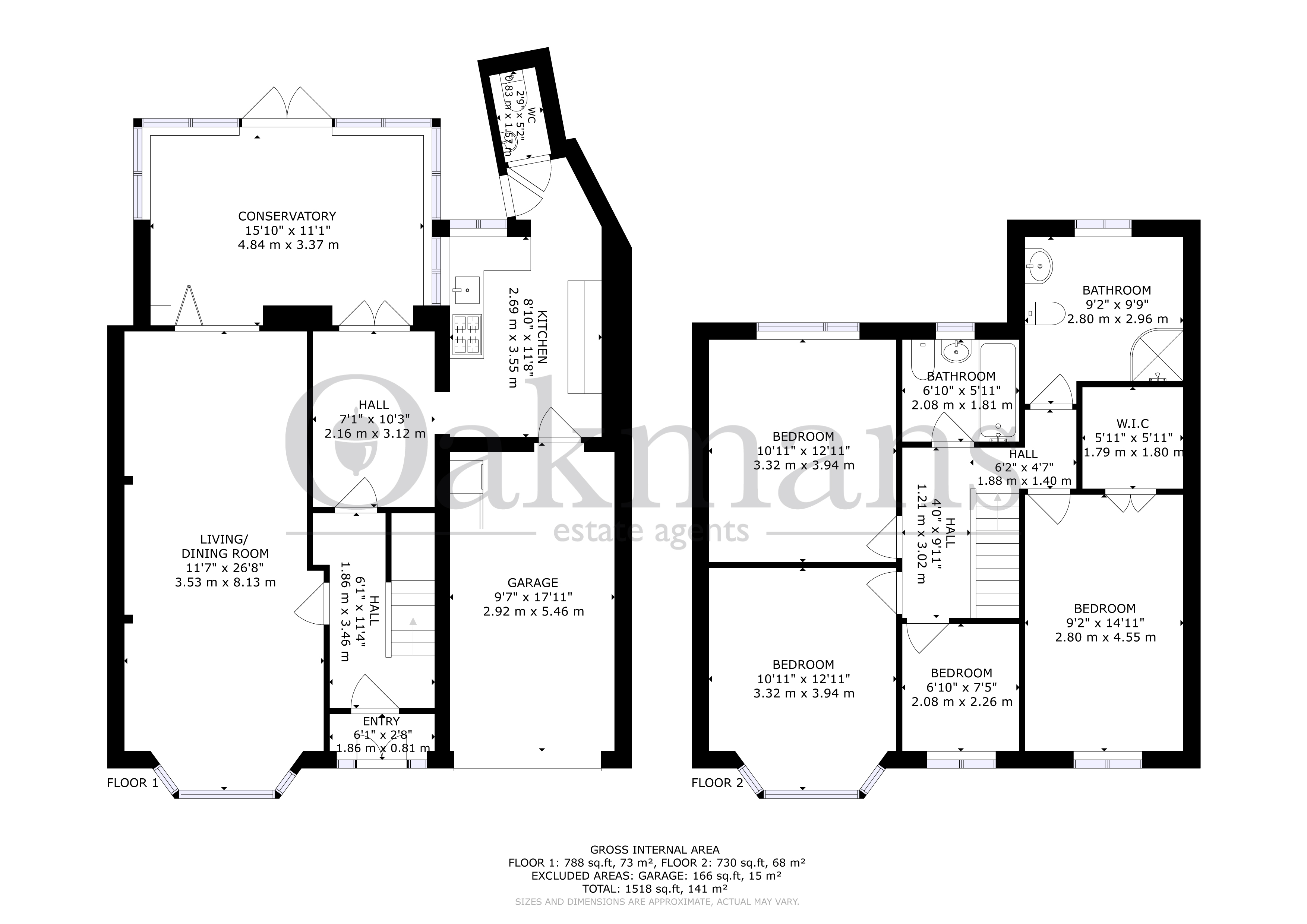 205, Quinton Lane, Birmingham floorplan