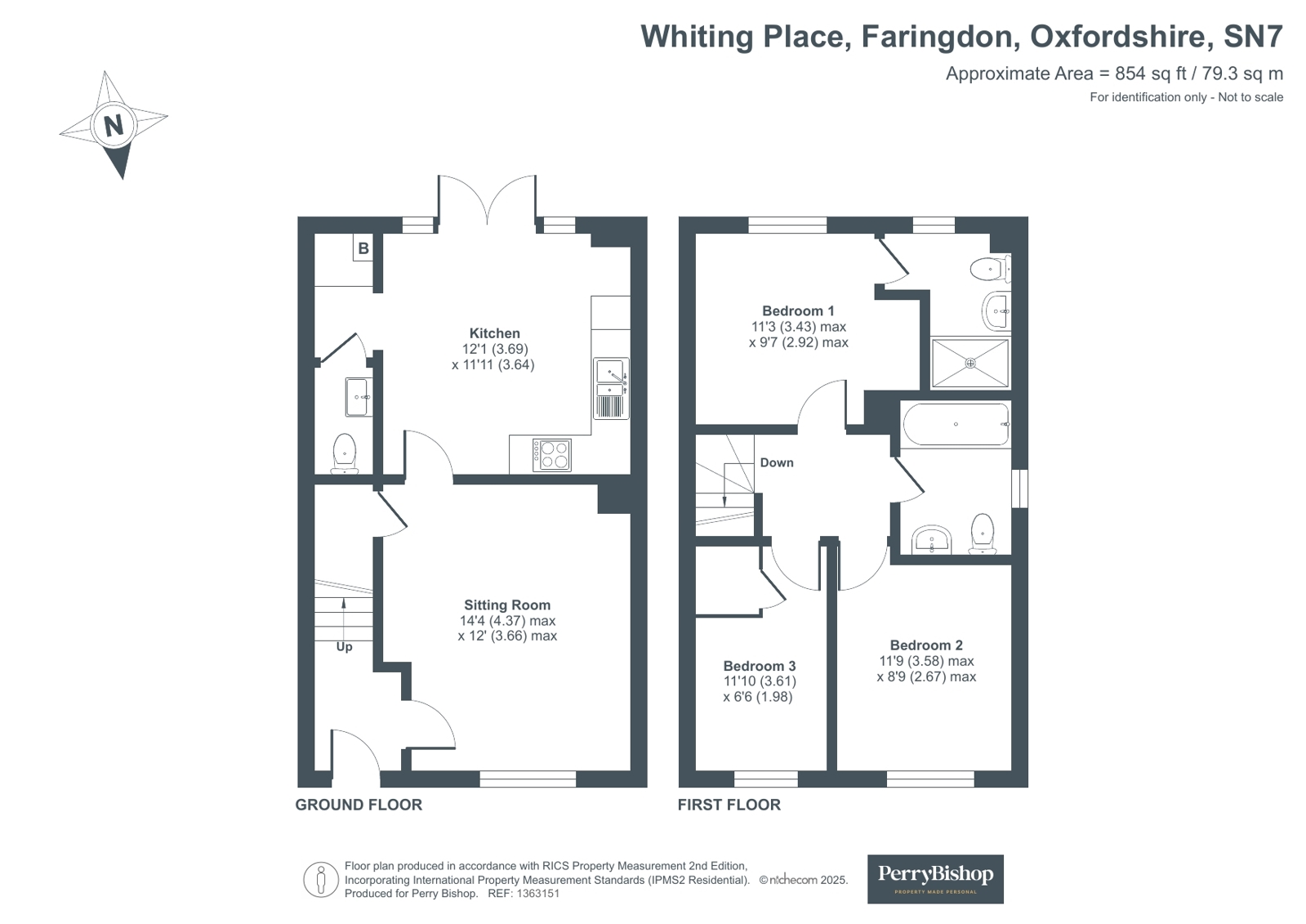 5, Whiting Place, Oxfordshire floorplan