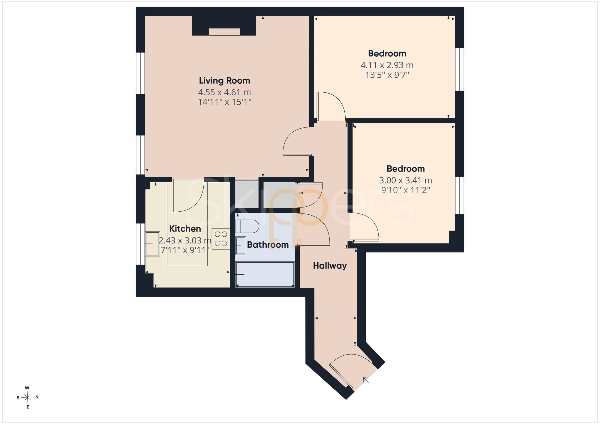 51 White Willow Close, Ashford floorplan