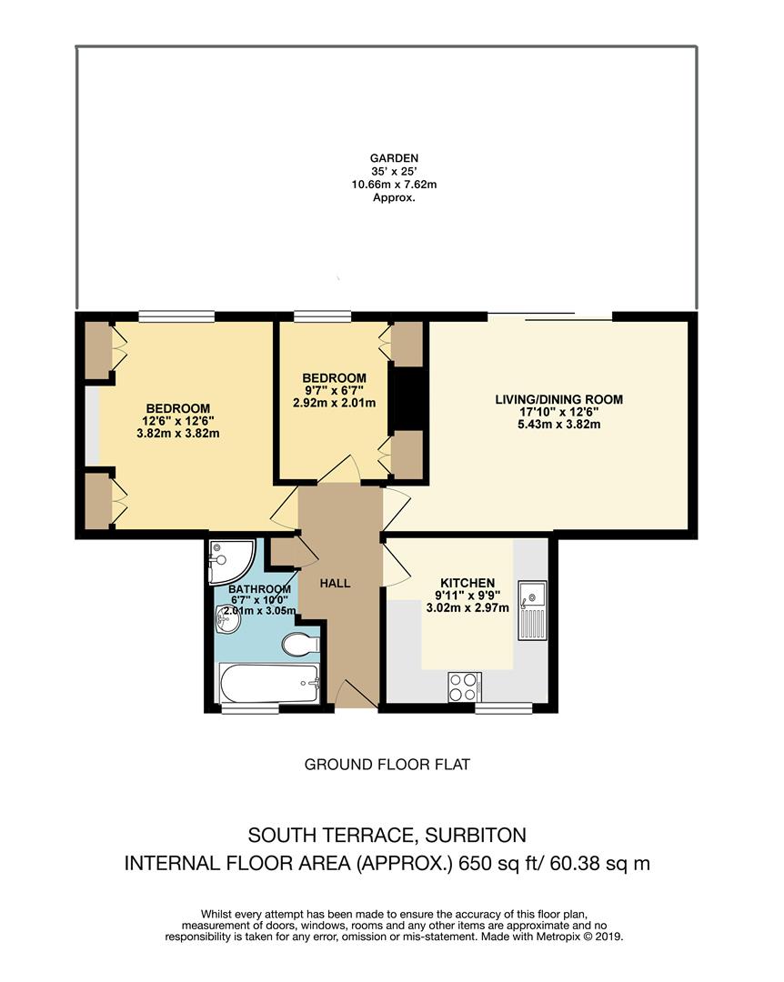 South Terrace, Surbiton KT6, 2 bedroom for sale 61751297