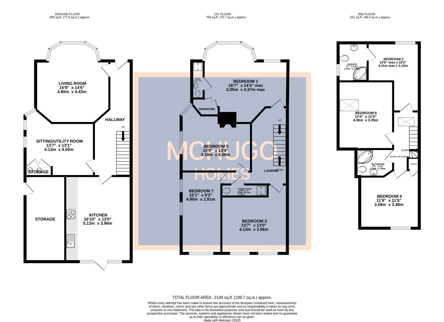 42, Fountain Road, Harborne floorplan