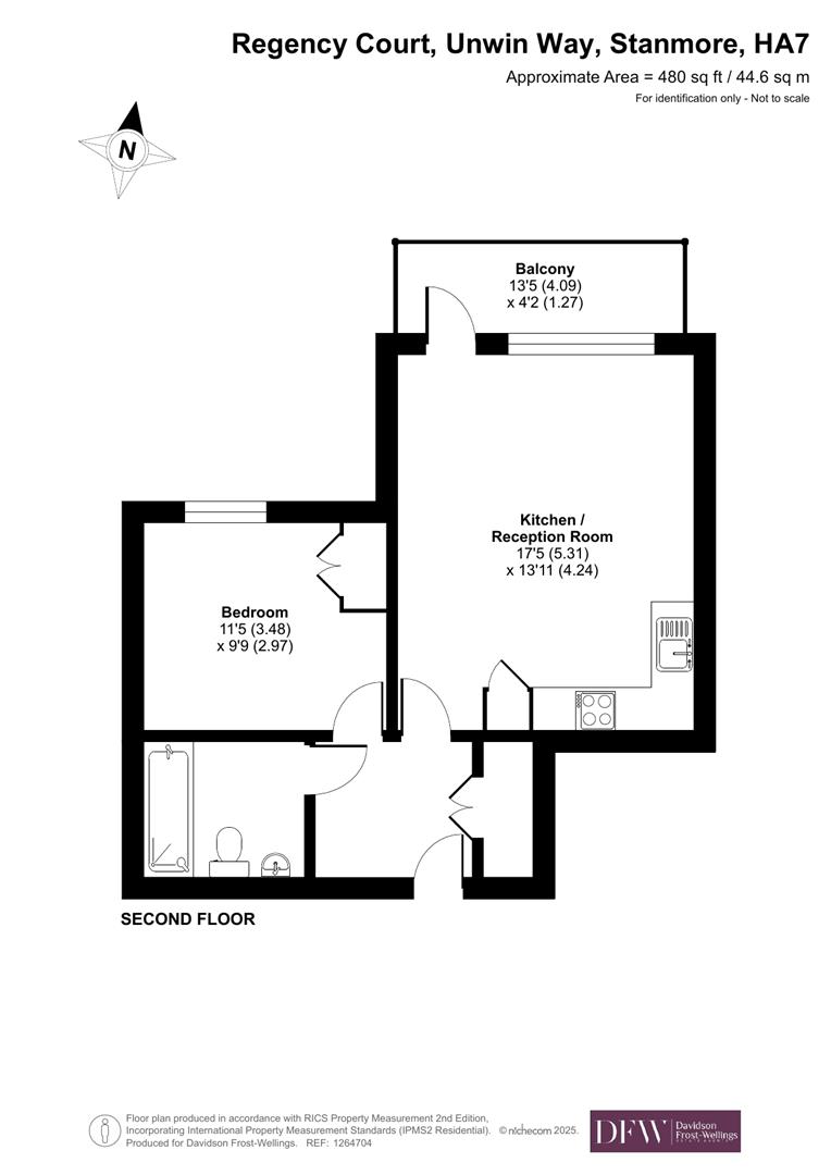 9, Regency Court, Stanmore Place floorplan