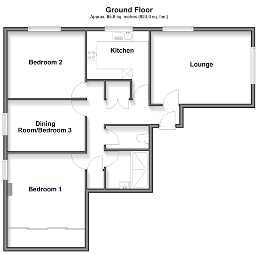Hopewell Drive, Chatham floorplan
