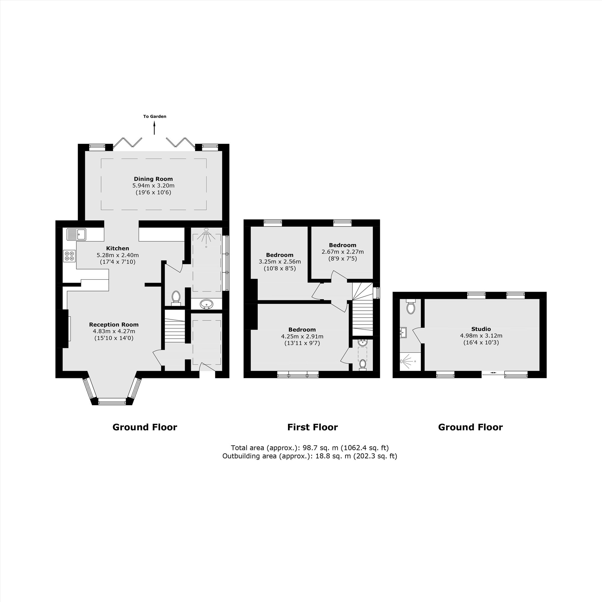 19, Norman Way, London floorplan