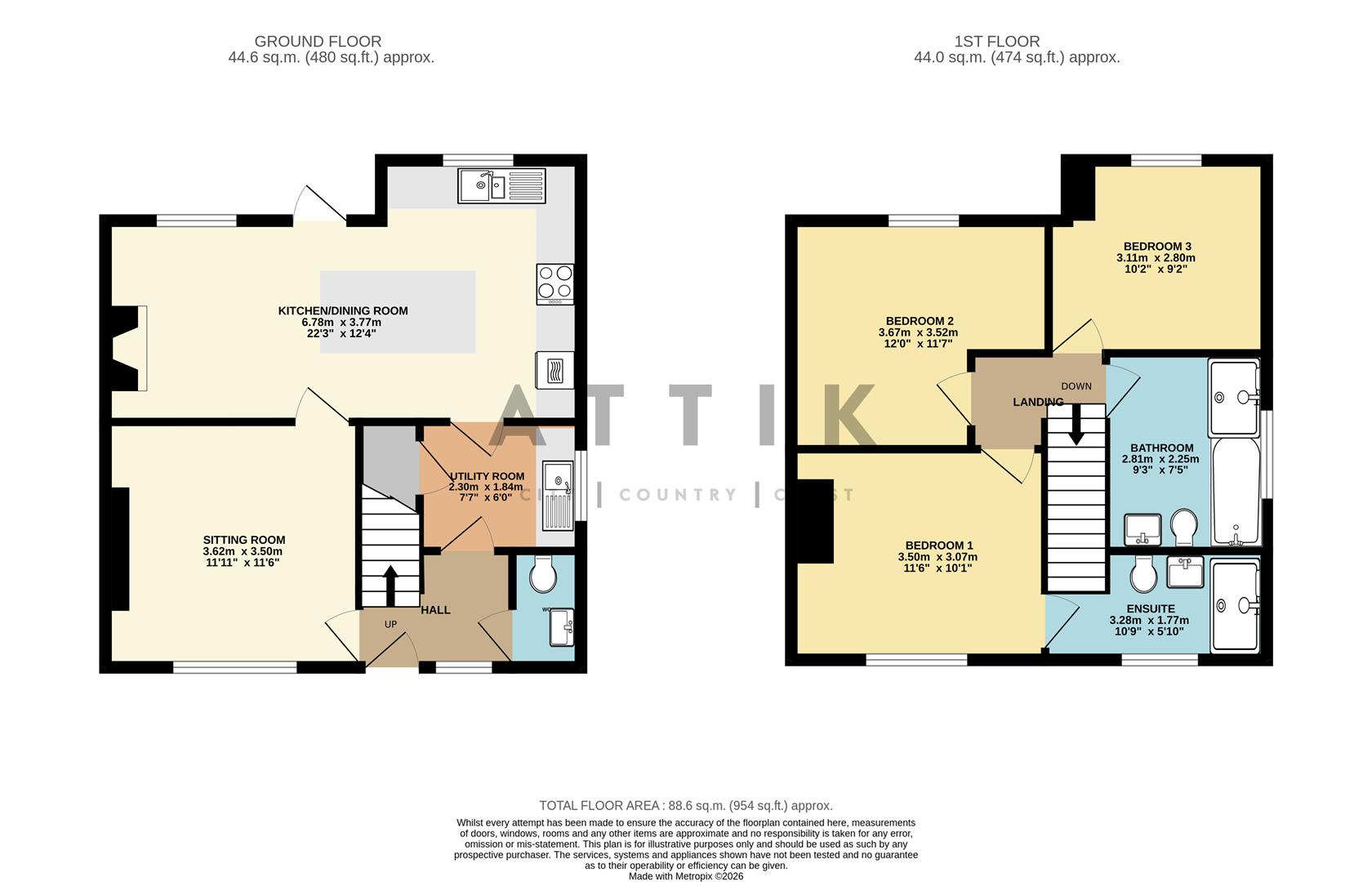 3, Halesworth Road, Halesworth floorplan