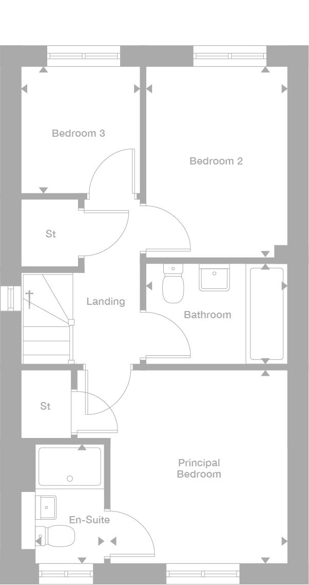 29, Leyland Road, Bulkington floorplan