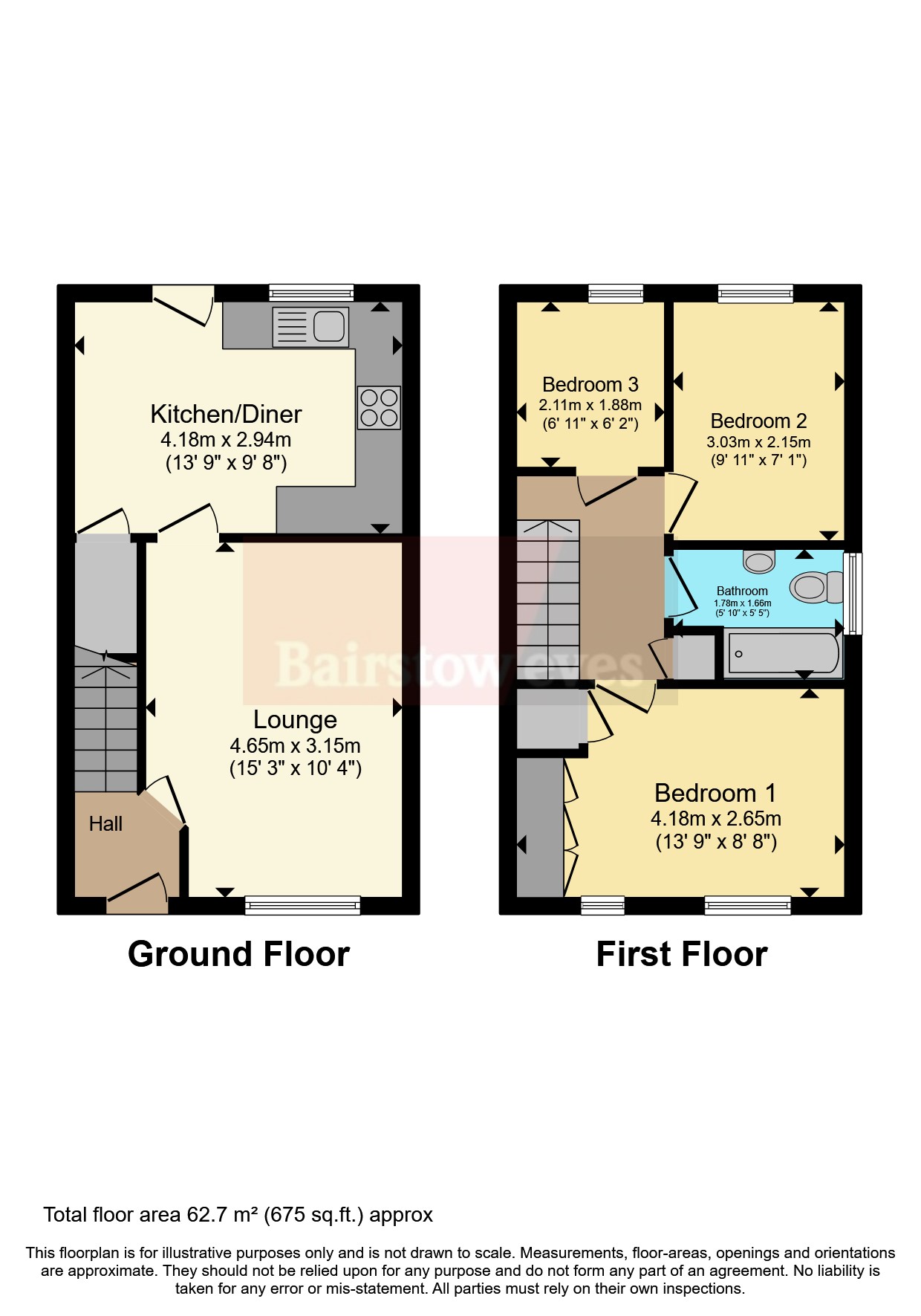 9, Earlswood Drive, Nottinghamshire floorplan