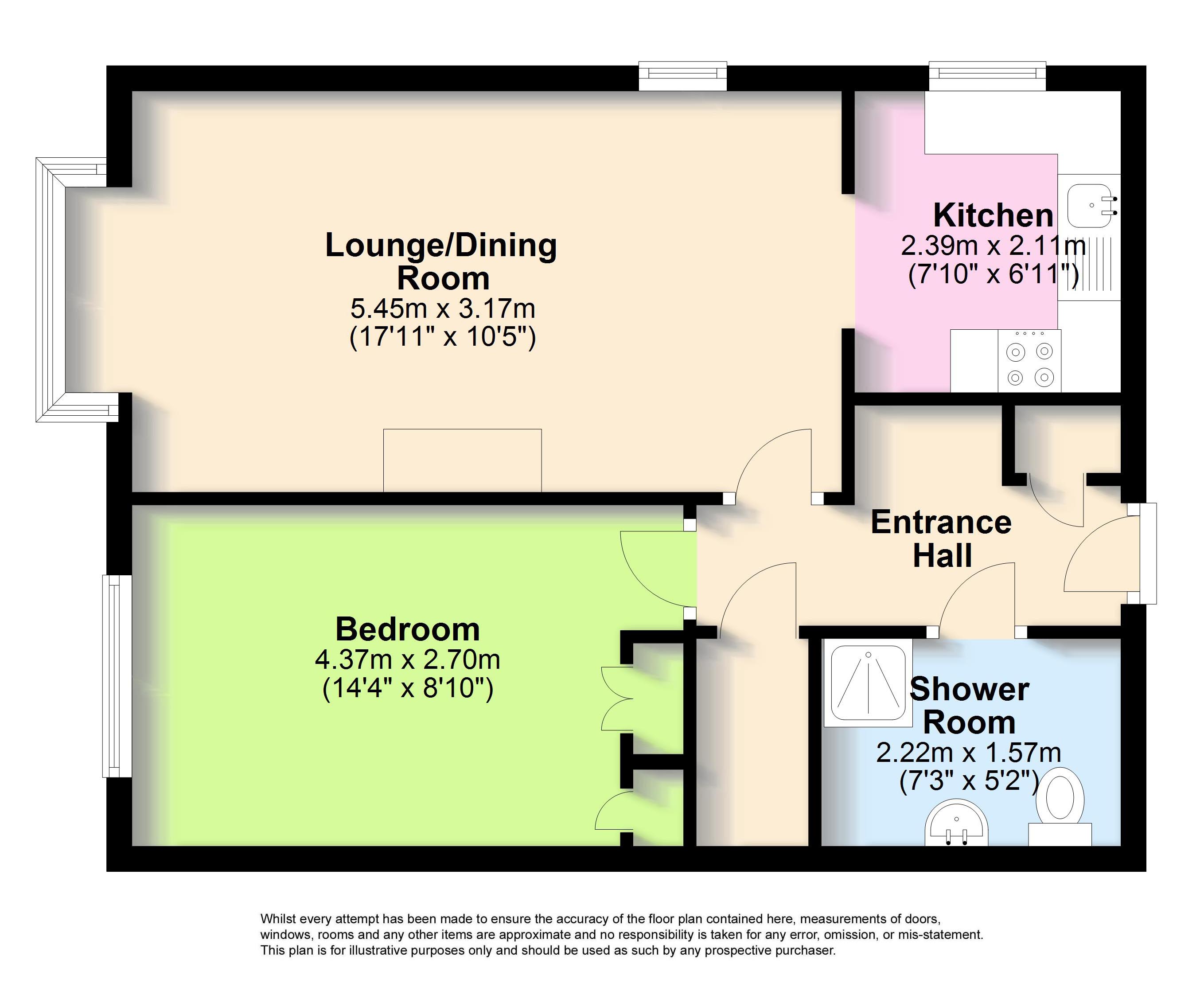 Penrith Court, Broadwater Street East, Worthing, West Sussex BN14, 1