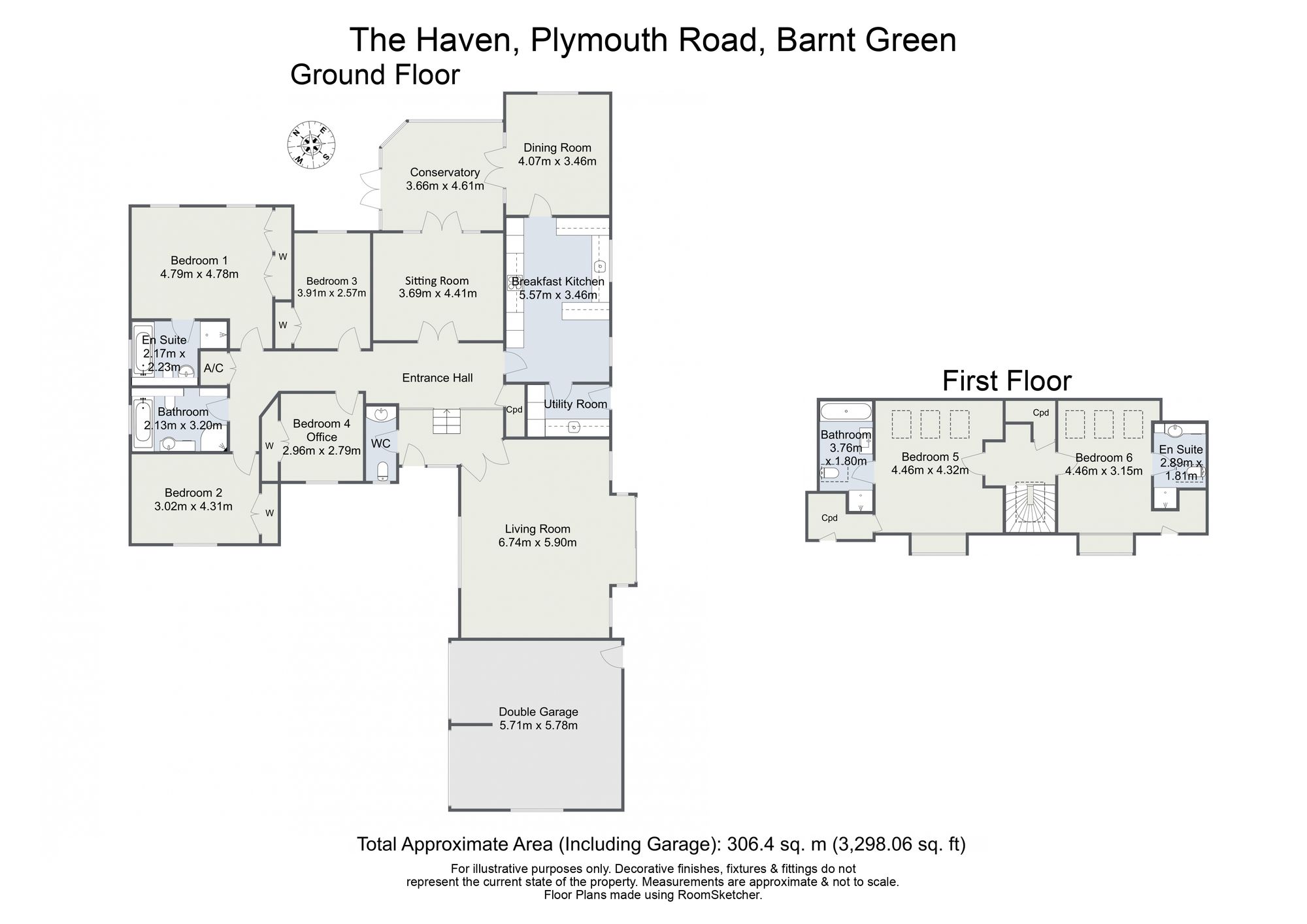 Laurel Wood, 1 The Haven, Birmingham floorplan