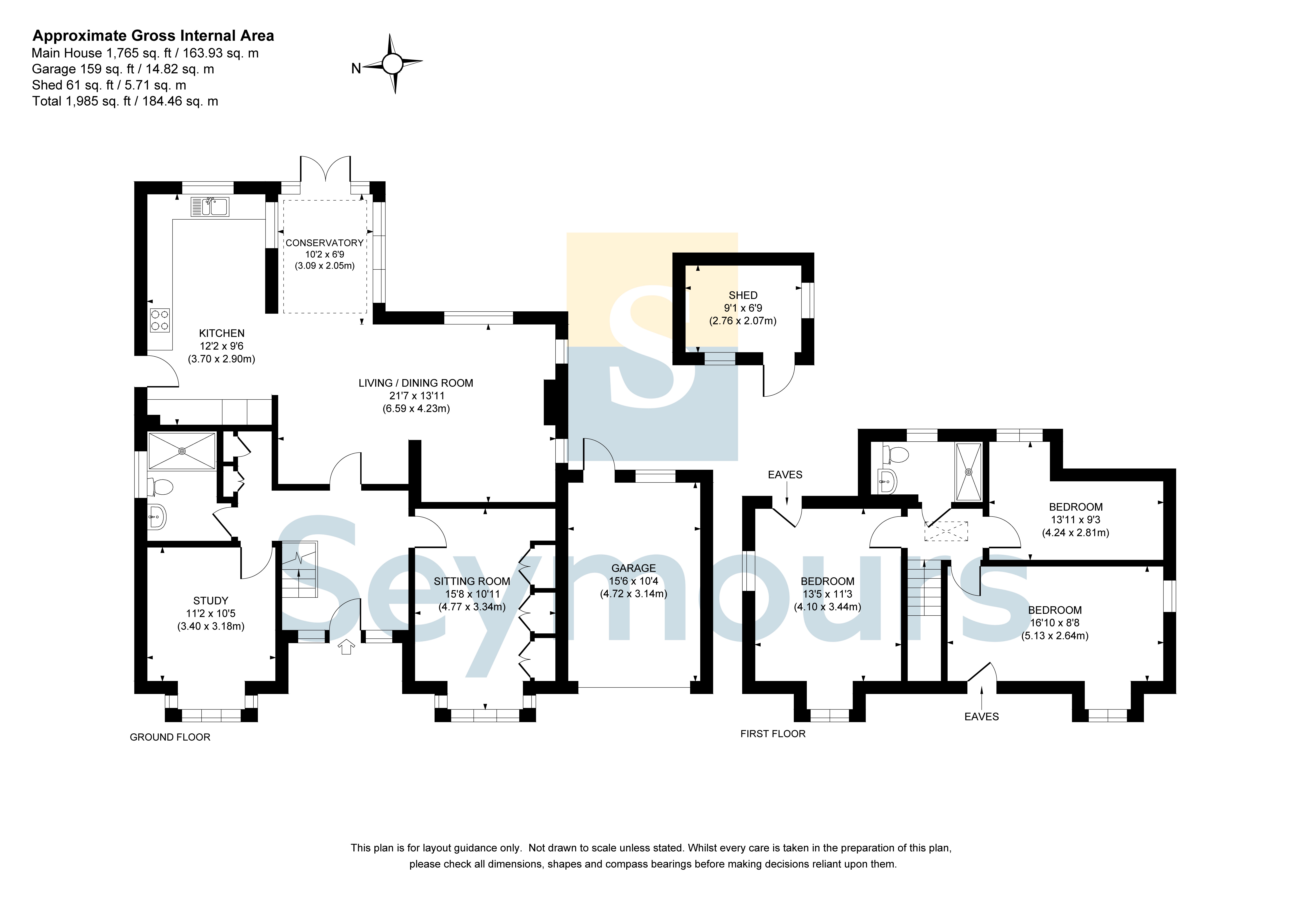 Greenmeads, Surrey floorplan