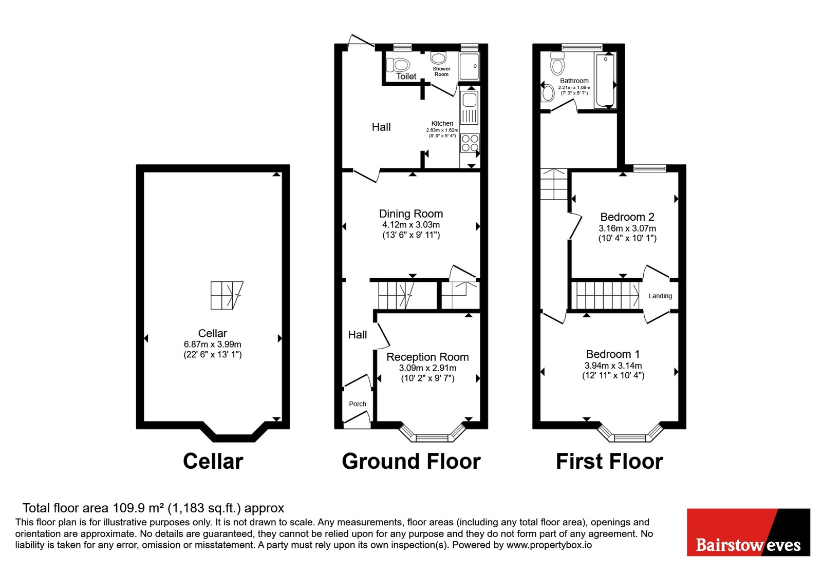 32, Herbert Street, London floorplan