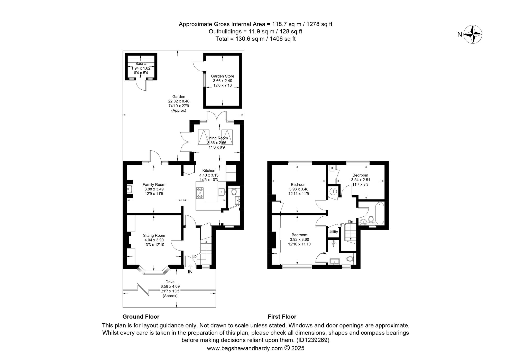 9 Stanam Road, Tunbridge Wells floorplan