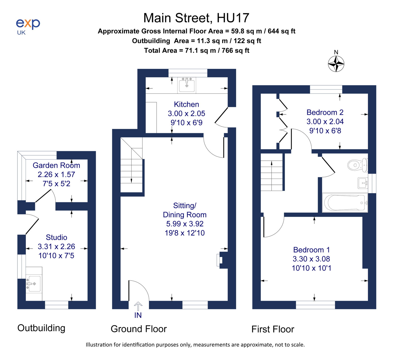 Pear Tree Cottage, Main Street, Beverley floorplan