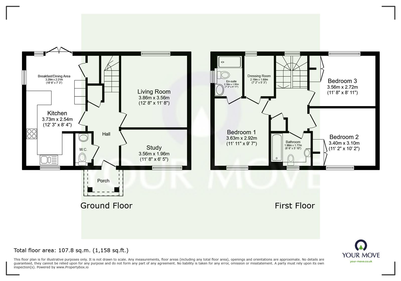 21, Fairlake View, Kent floorplan