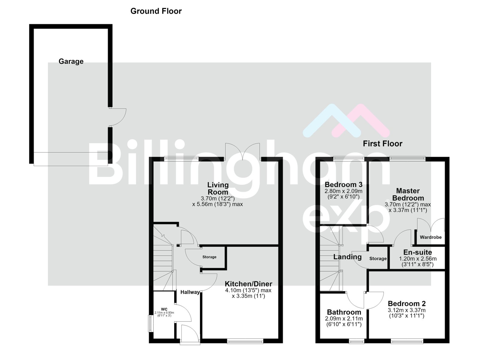 1, Cypress Croft, Telford floorplan