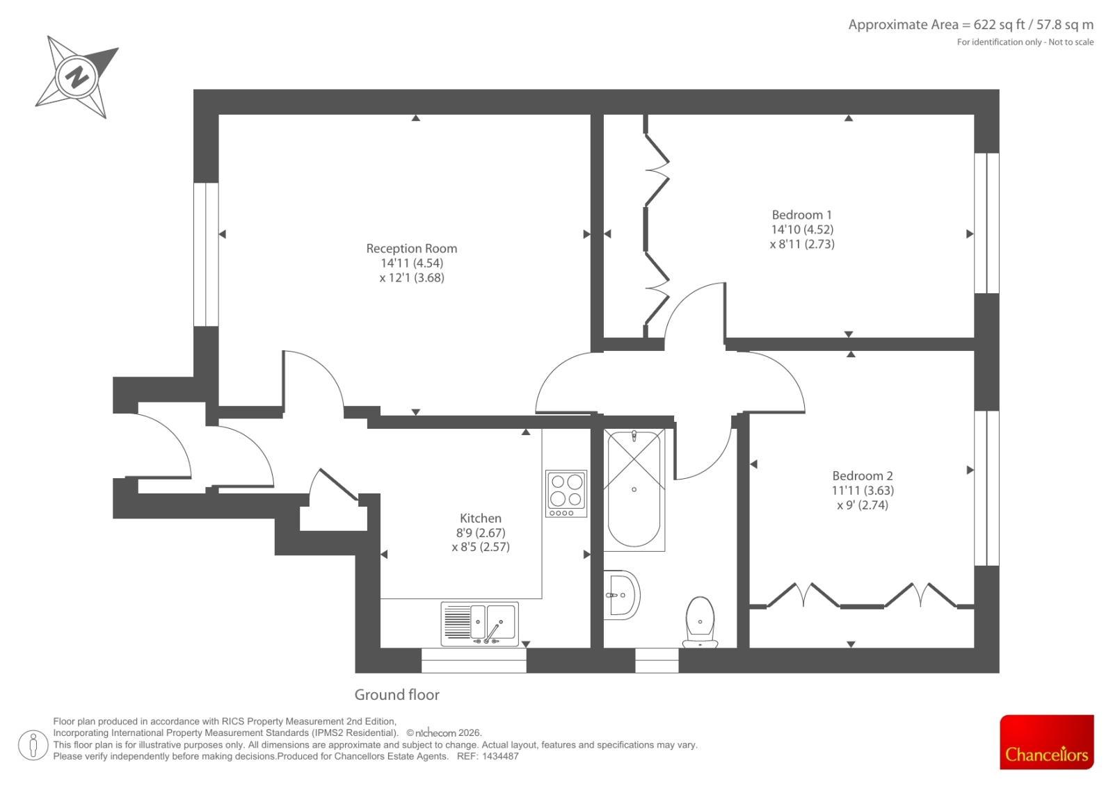 46, Ingram Avenue, Aylesbury floorplan