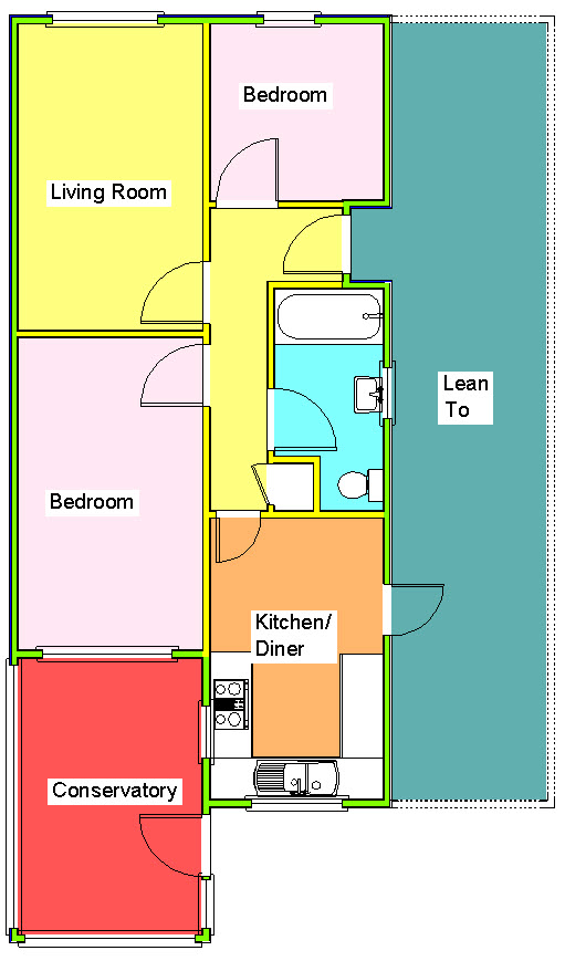 Dovedale, Felixstowe IP11, 2 bedroom semidetached bungalow for sale