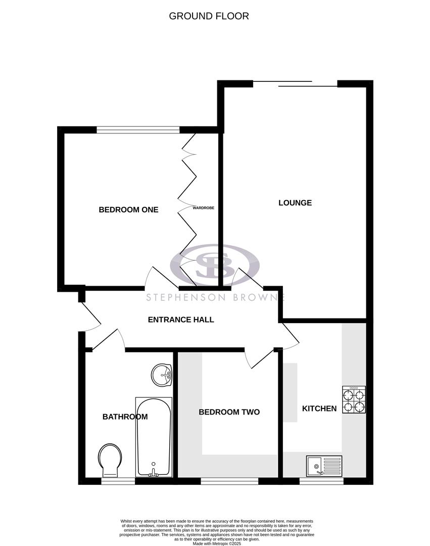 Flat 8, St Andrews Gardens, Alsager floorplan