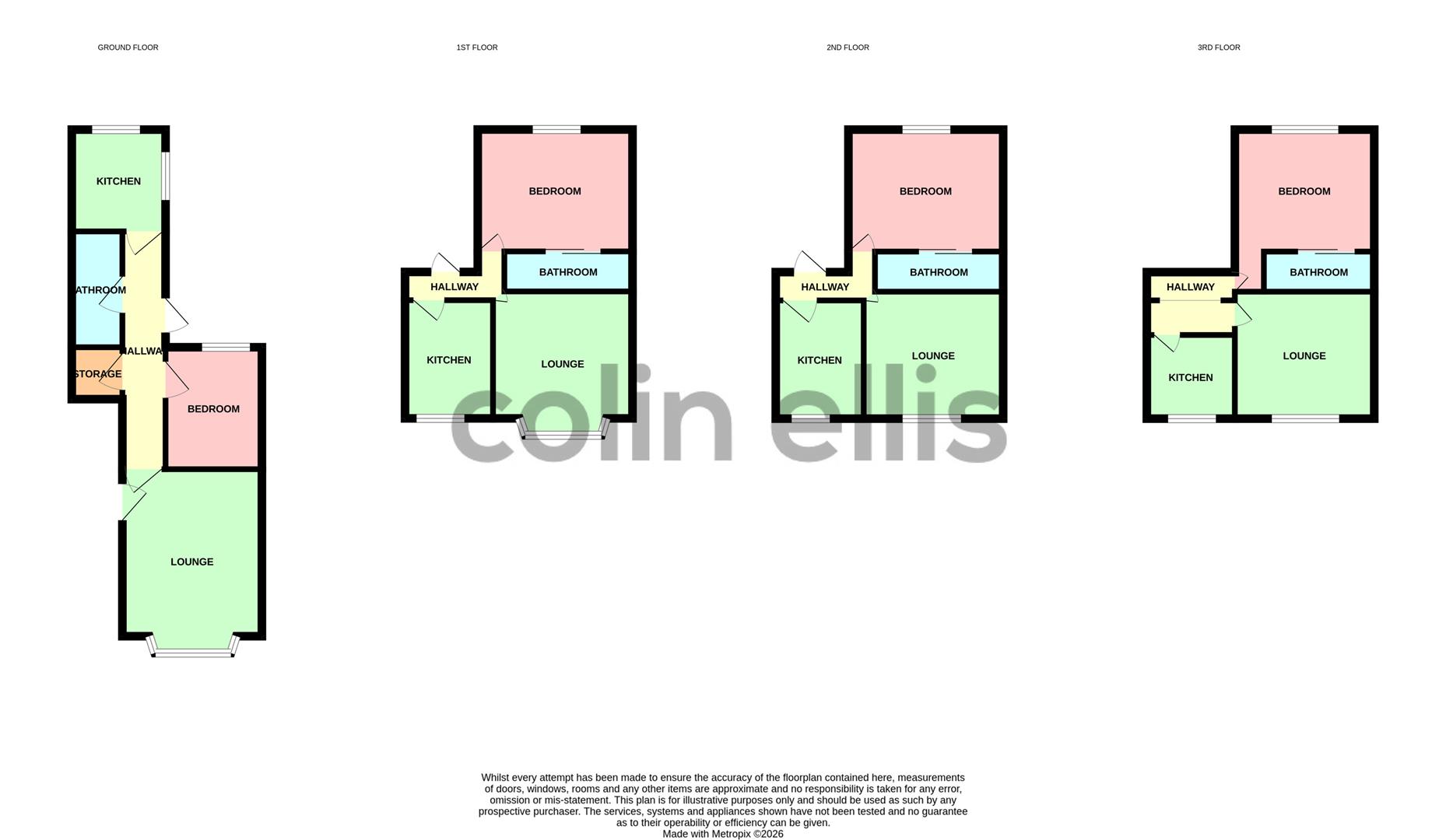 2, Queens Terrace, Scarborough floorplan